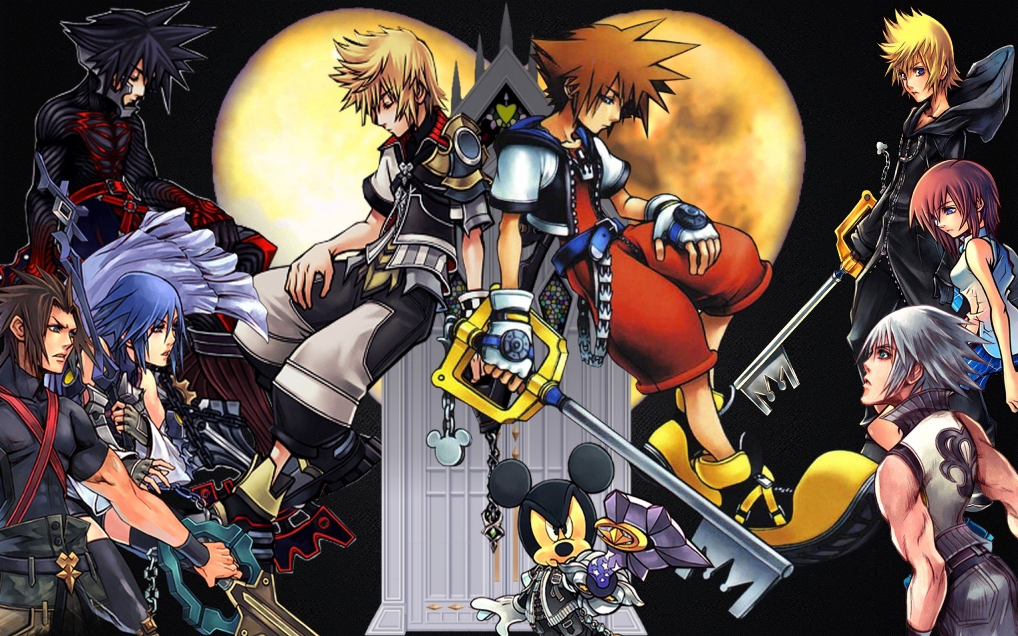 Kingdom Hearts Computer Wallpapers Wallpaper Cave