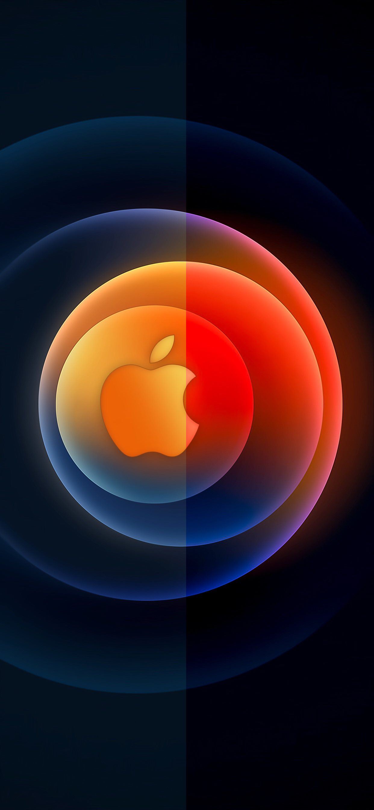 Apple Event 13 Oct DUO Logo by AR7 iPhone 11 Wallpaper Free Download
