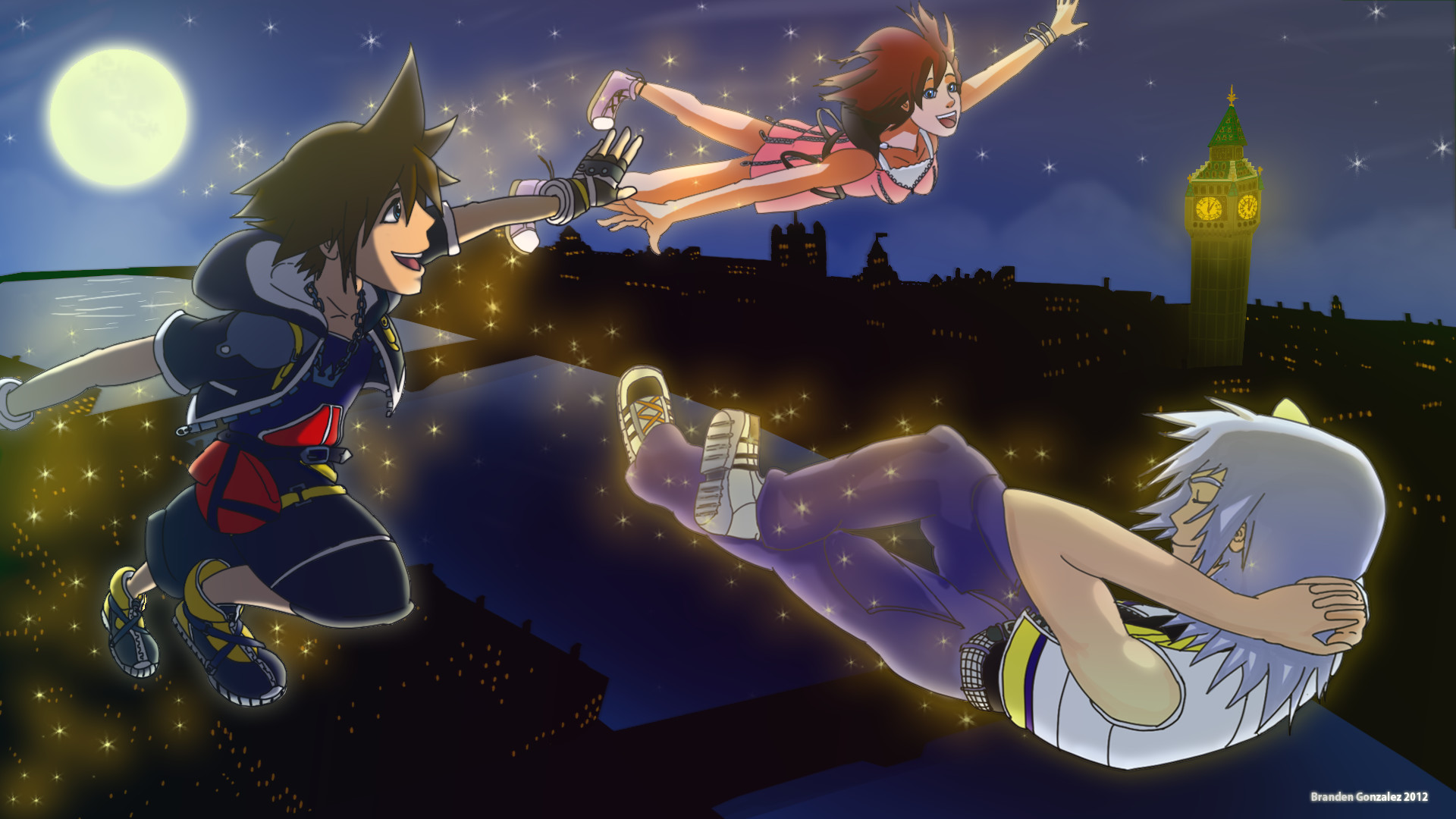 Kingdom Hearts Sora Wallpaper background picture