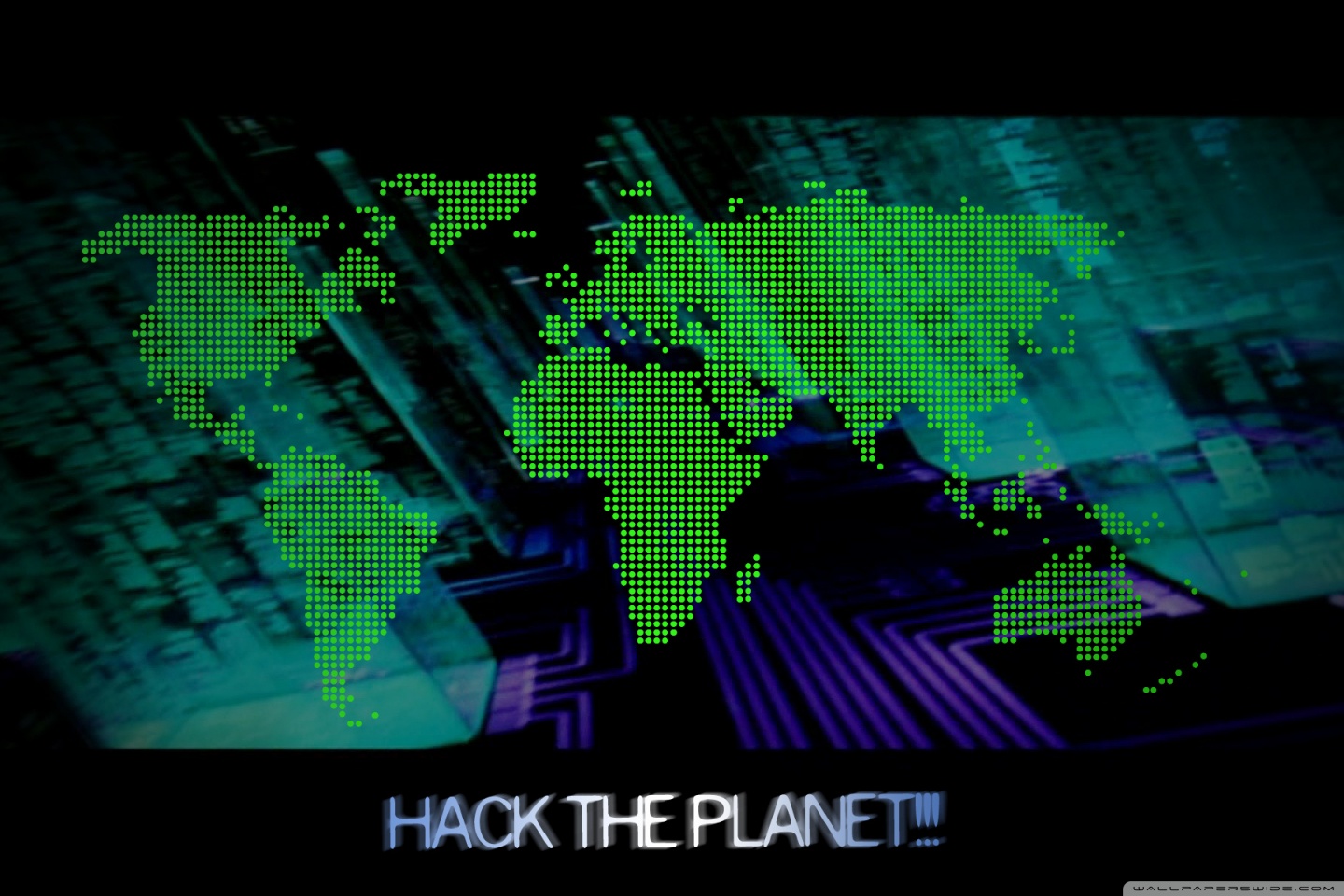Hack the Planet Ultra HD Desktop Background Wallpaper for 4K UHD TV, Tablet