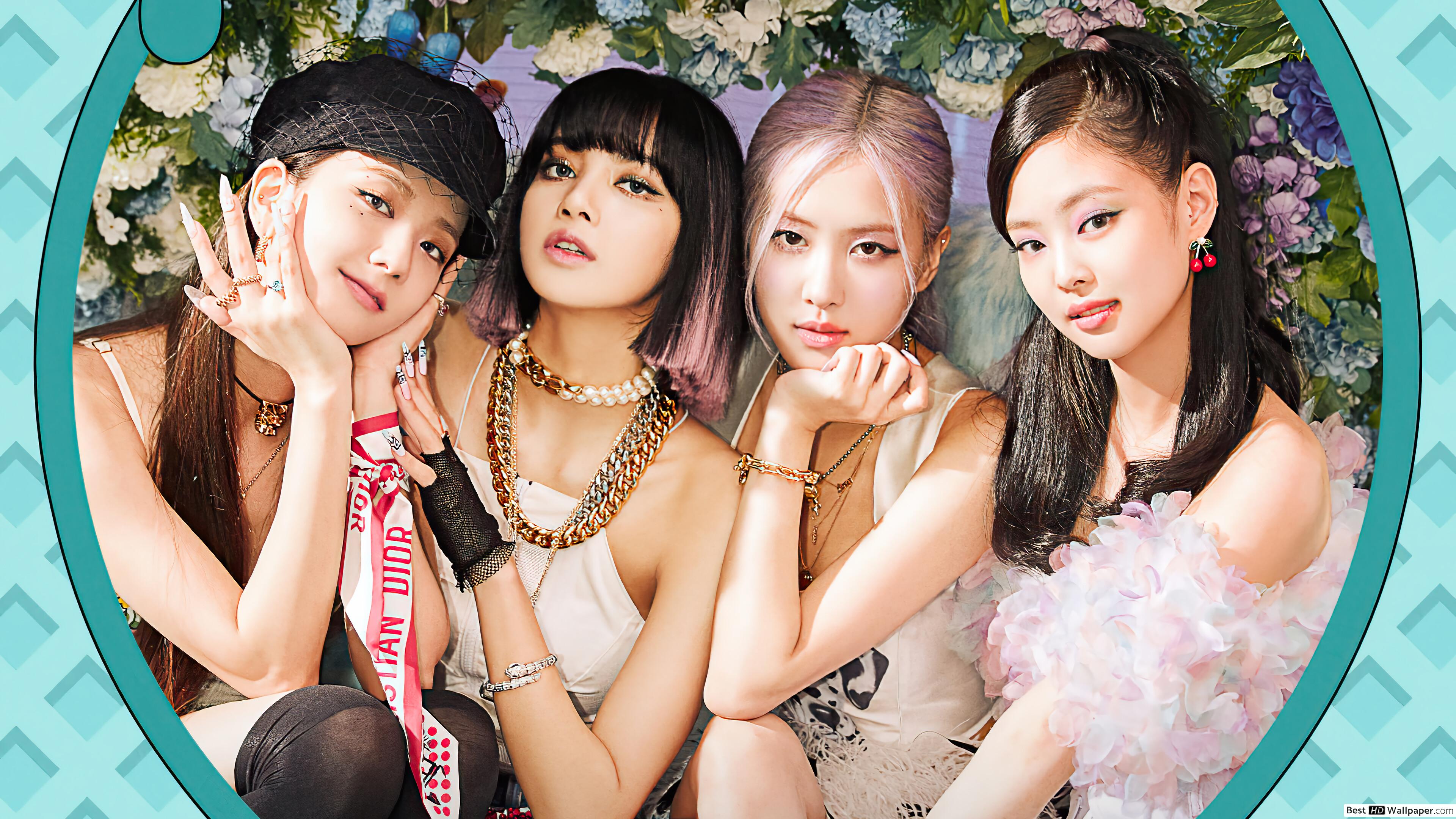 BlackPink's Gorgeous Members In 'Ice Cream' M V (The Album) HD Wallpaper Download
