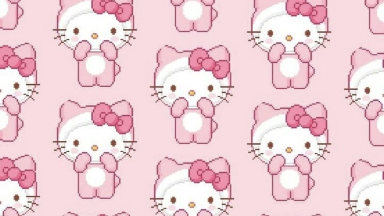 Pink Hello Kitty Wallpaper Desktop. Hello kitty art, Hello kitty, Kitty wallpaper