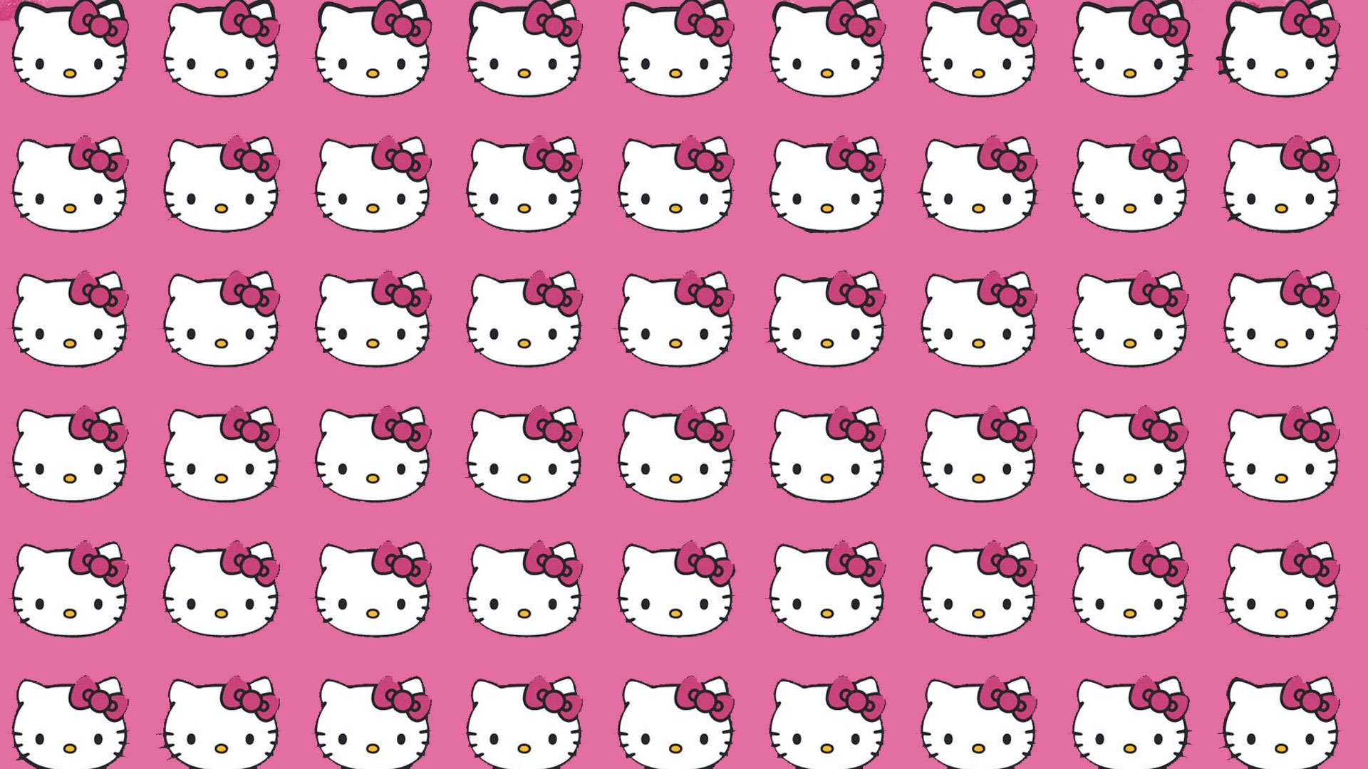 Pink Desktop Hello Kitty Aesthetic Wallpapers  Wallpaper Cave