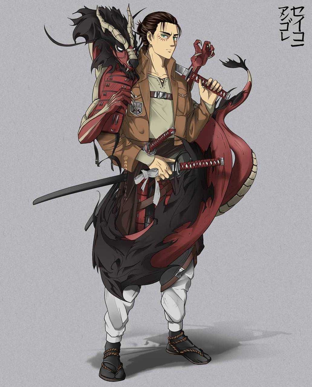 Eren Yeager Wallpaper Phone Free HD Wallpaper