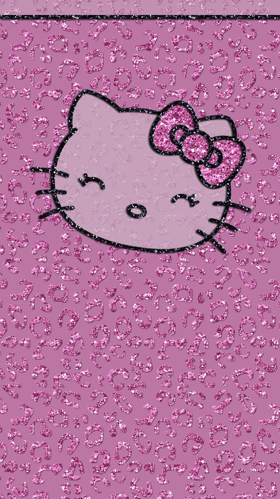 Sparkly Hello Kitty Wallpaper