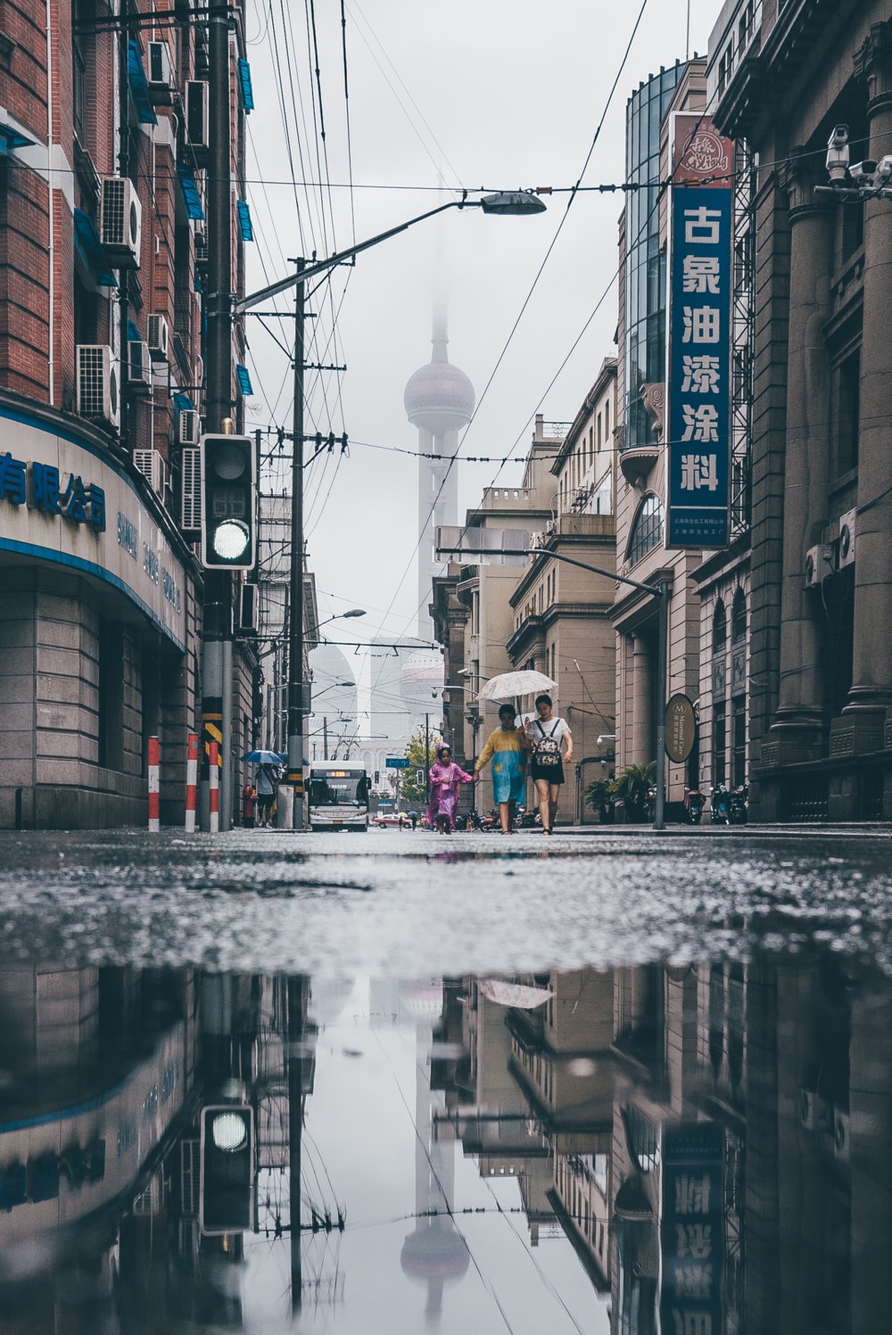 Shanghai Street Picture. Download Free Image