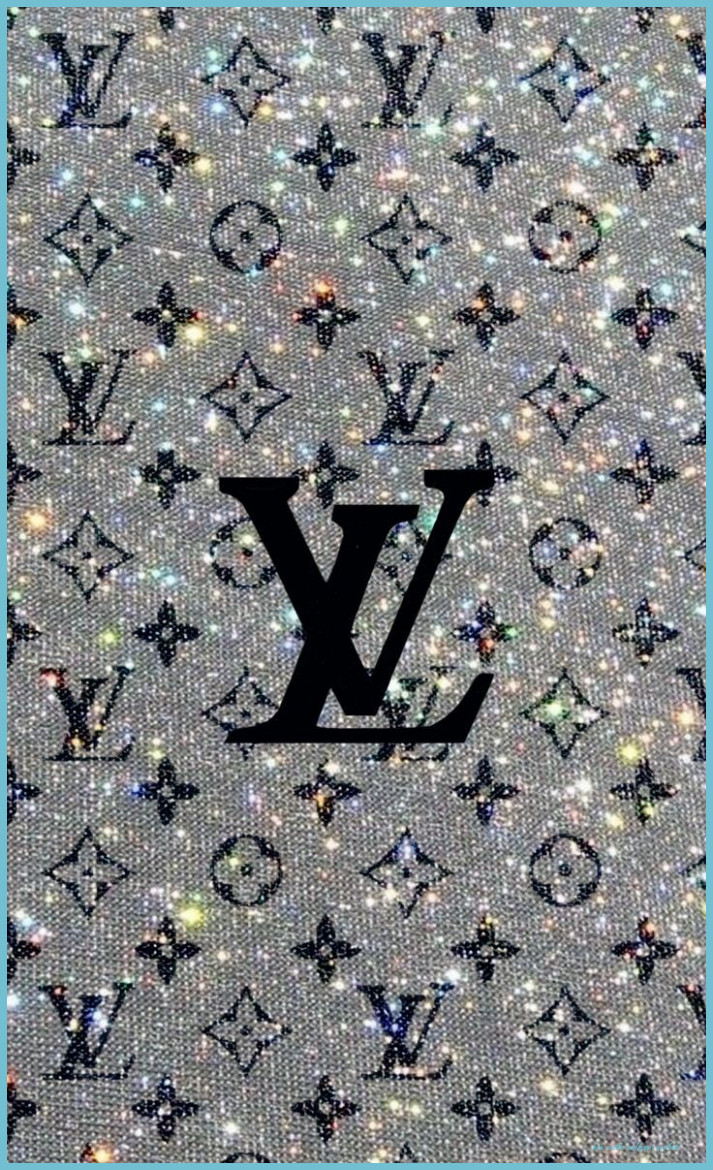 Lv Logo ; Lv Glitter Wallpaper, Edgy Wallpaper, iPhone Wallpaper Vuitton Wallpaper Aesthetic