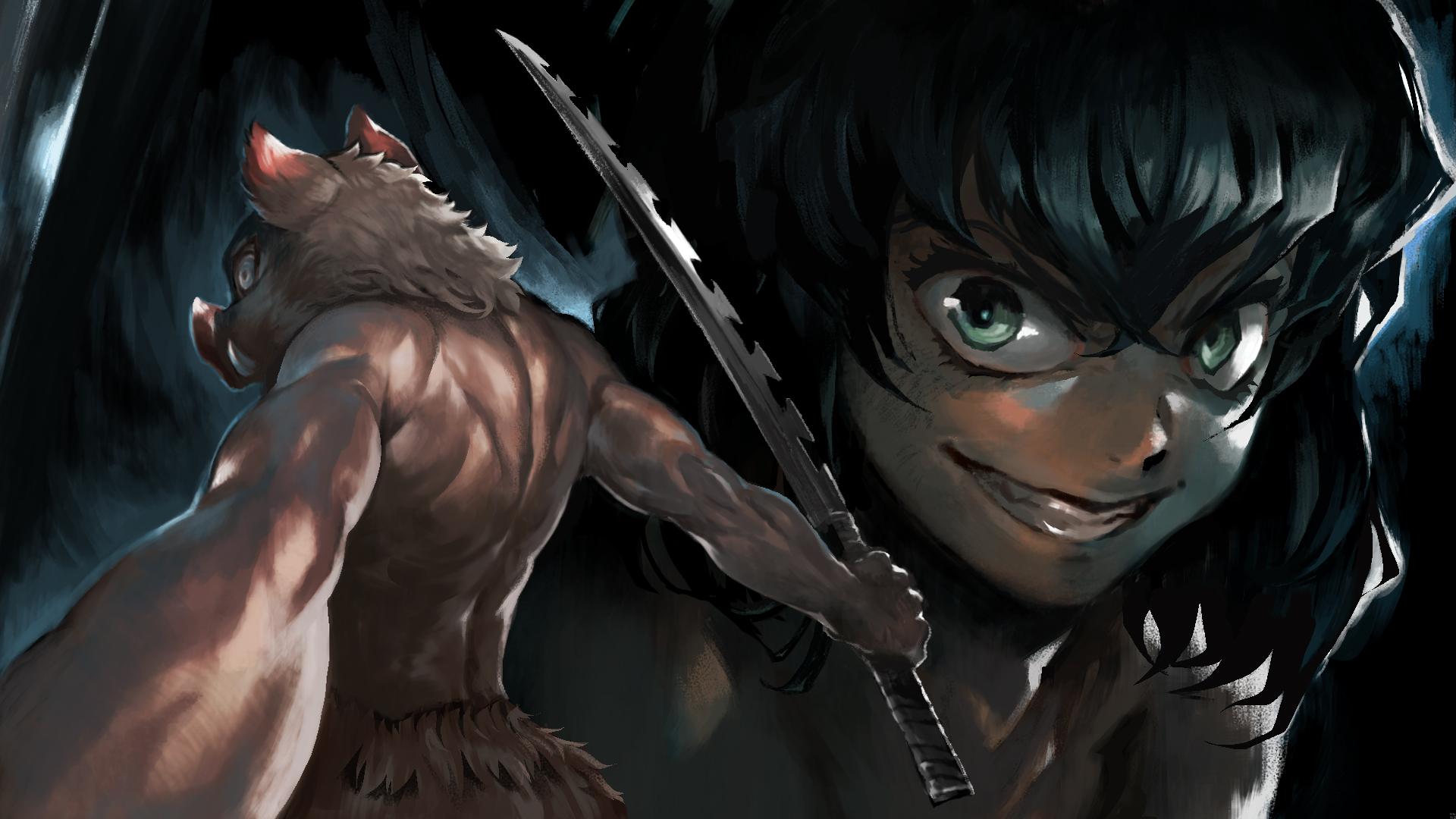 Inosuke Hashibira Wallpaper