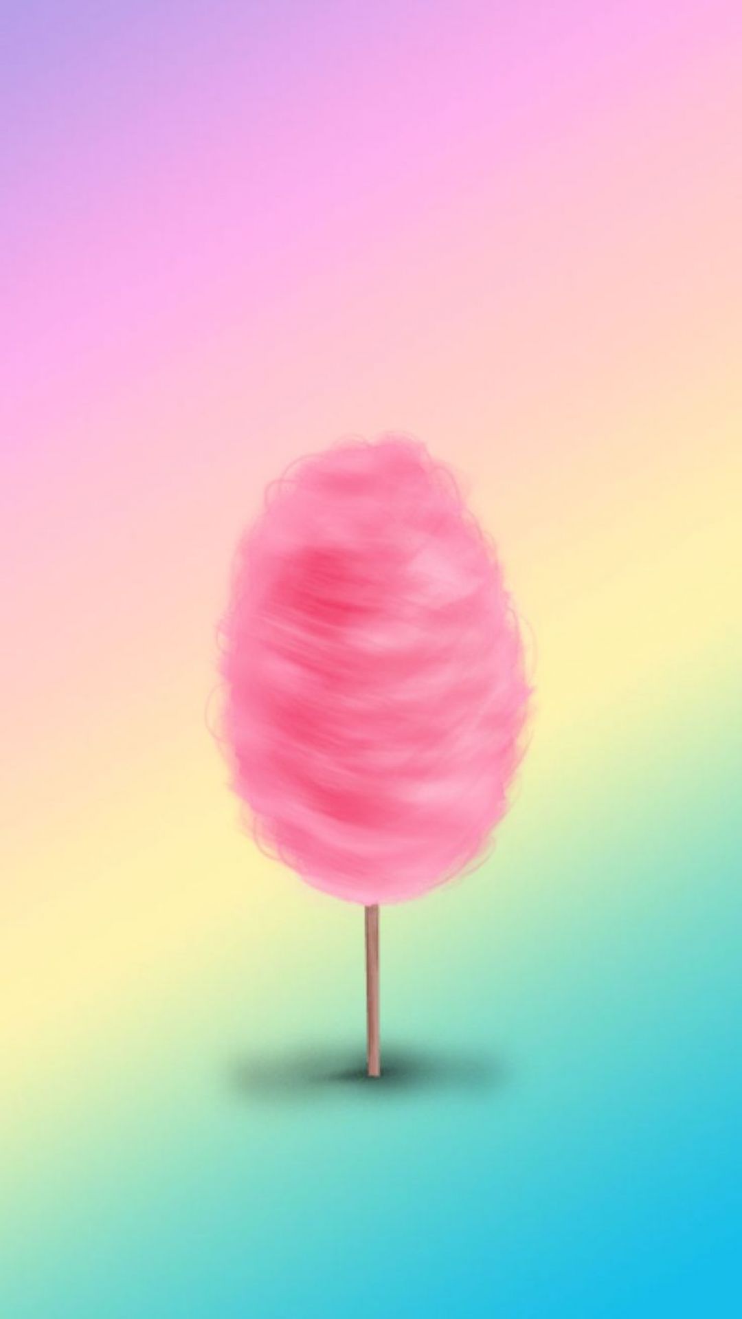 iPhone Wallpaper Cotton Candy