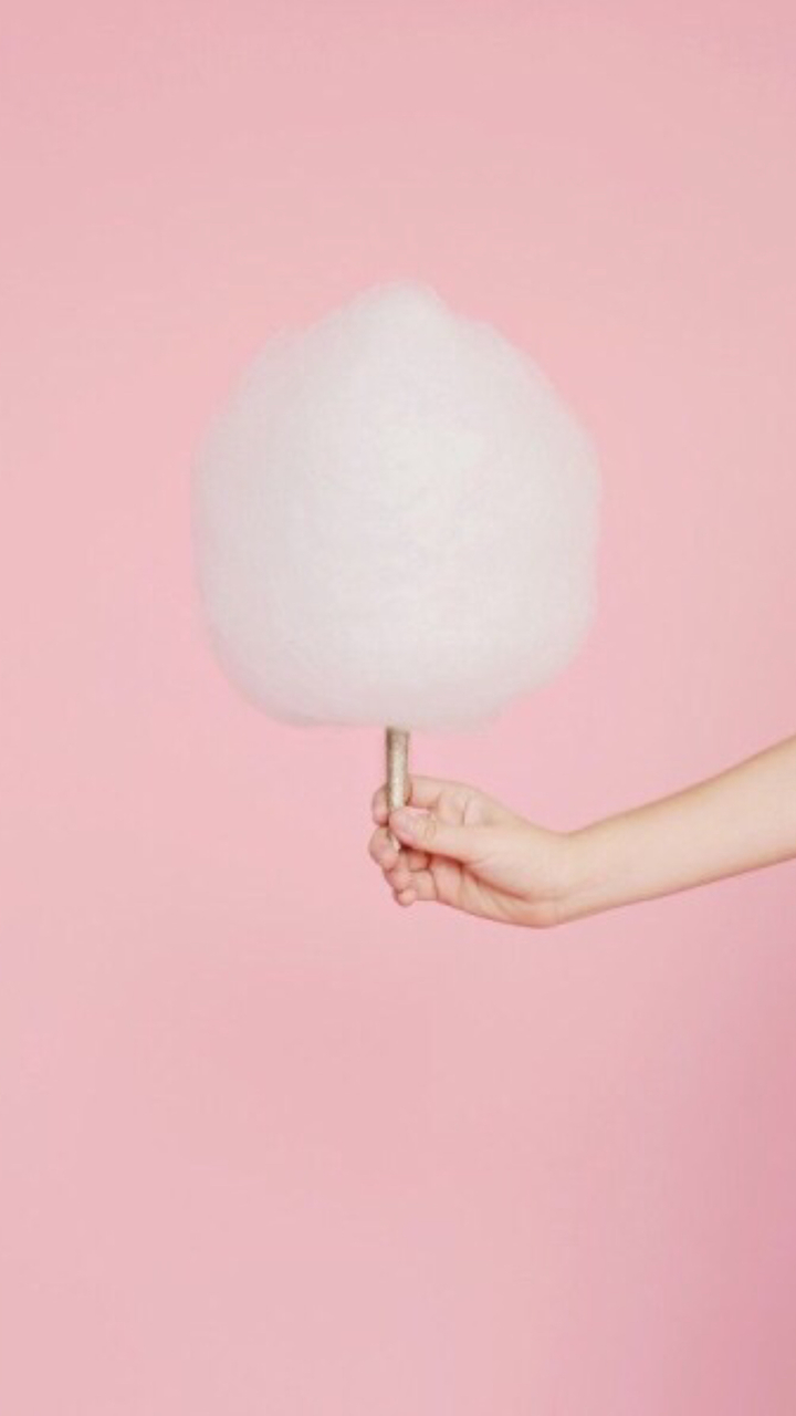 Cotton Candy Color Wallpaper iPhone