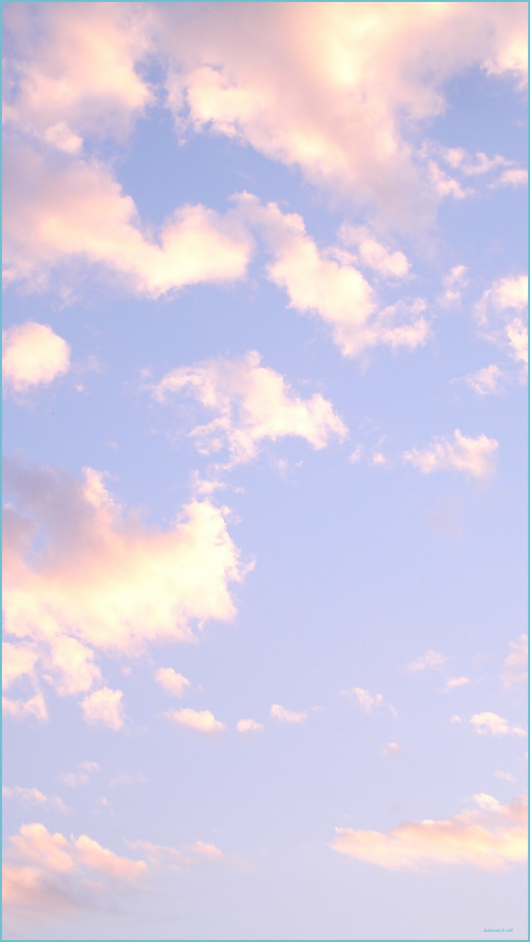 Cloudy Day Dreams Cotton Candy Skies Free Mobile Wallpaper For Edits