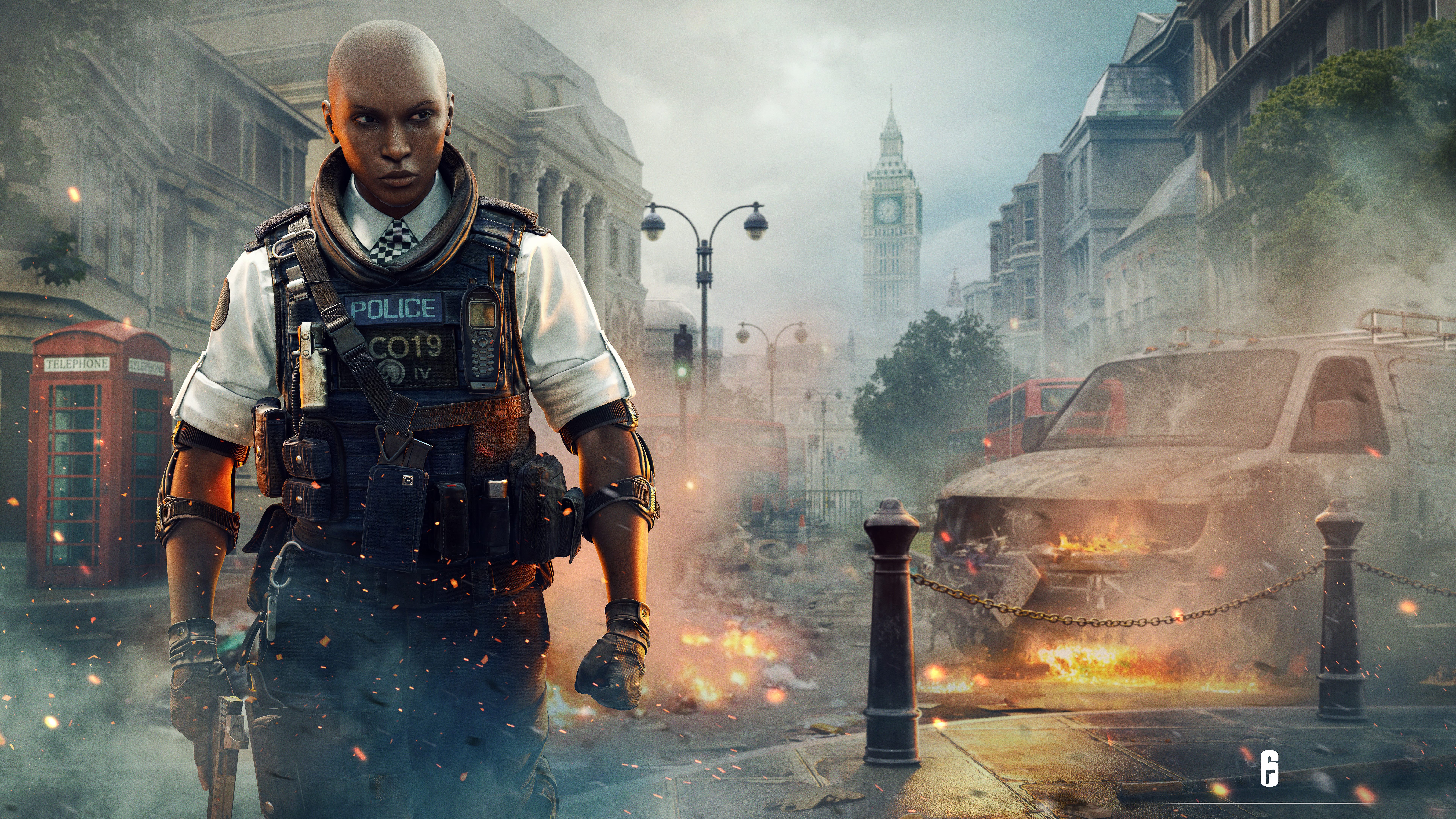 Clash 4K 8K HD Rainbow Six Wallpaper