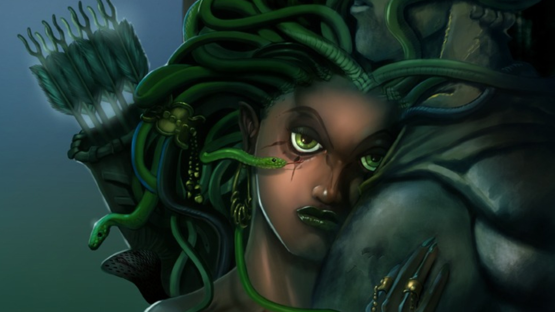 iPhone Wallpaper Medusa Gorgon Greek Mythology