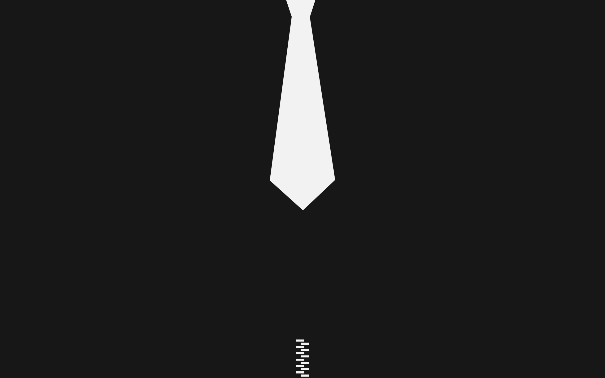 Tie Business Black Vector Wallpaper HD / Desktop and Mobile Background