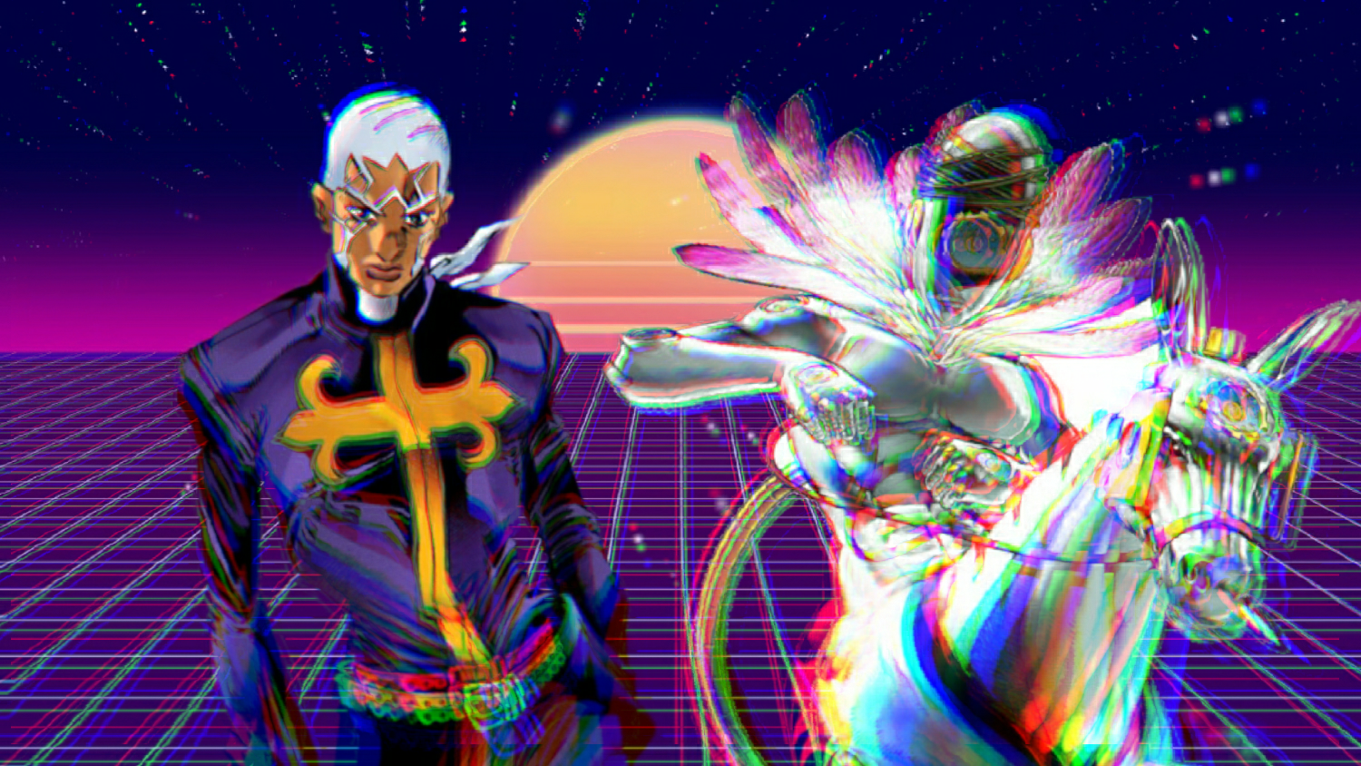 My first wallpaper, hope you guys like it: JoJoWallpaper