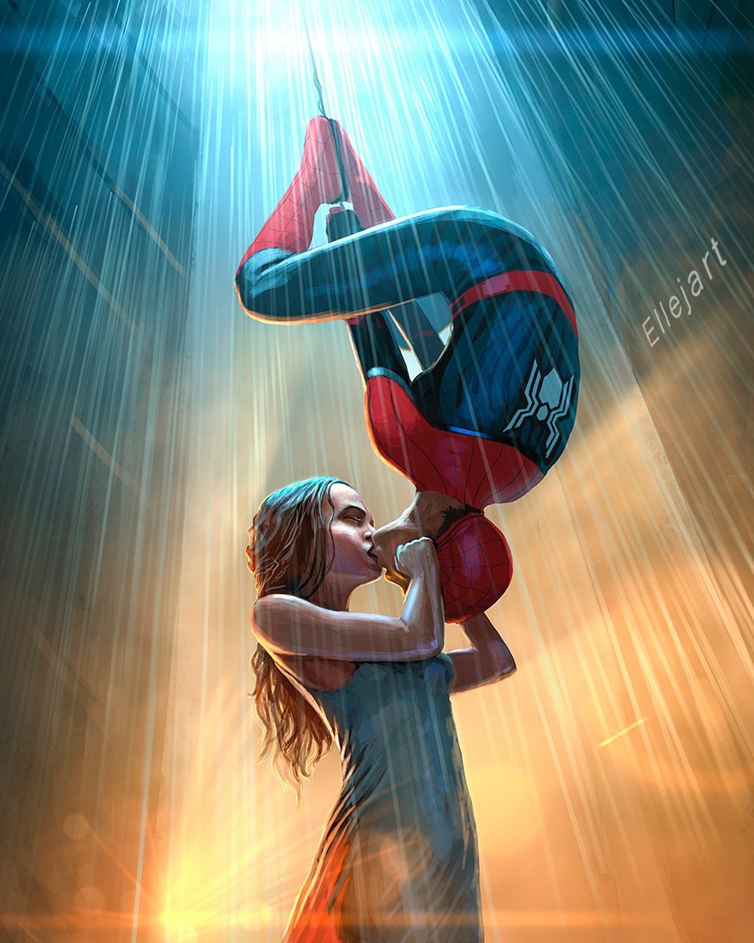 Spiderman And Mary Jane Kiss Wallpaper Spiderman And Mary Jane Kiss Wallpaper