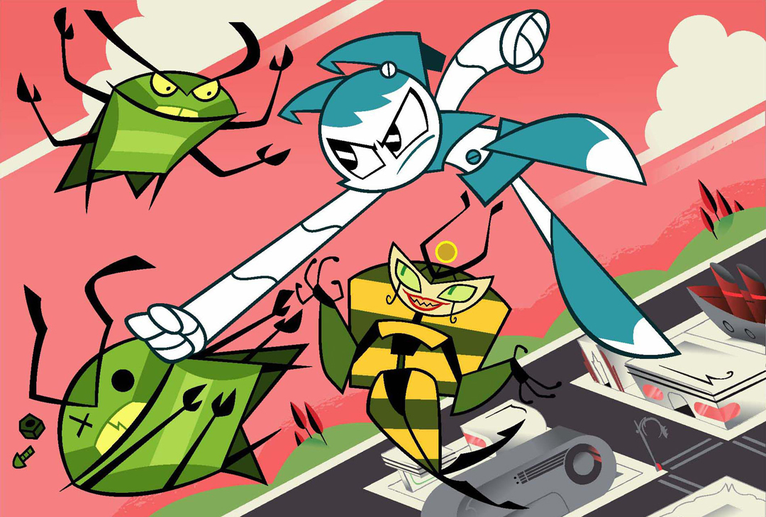 jenny and the cluster life as a teenage robot Photo