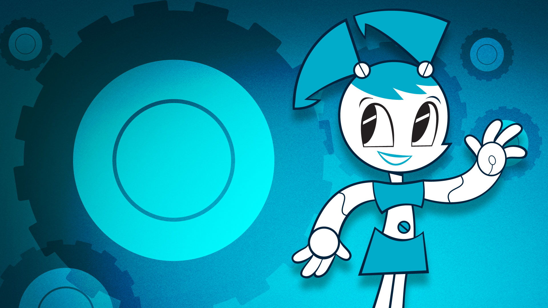 Embarrassed Jenny, Robots, cute, TV Series, Androids, Cartoons, My Life as  a Teenage Robot, HD wallpaper