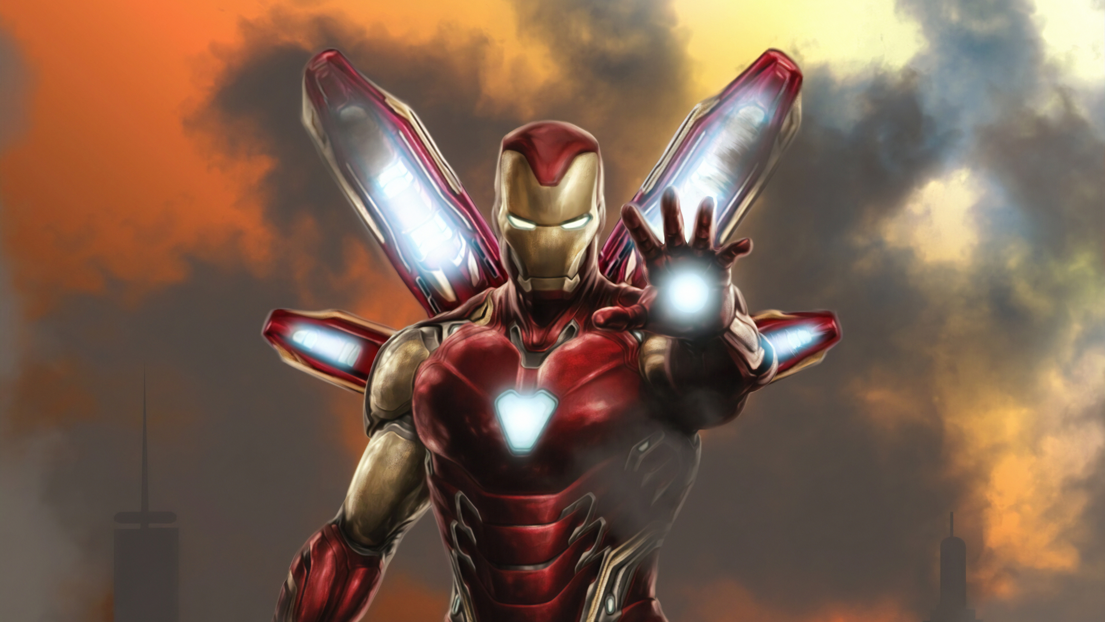 Wallpaper 4k New Suit Iron Man 4k Wallpaper
