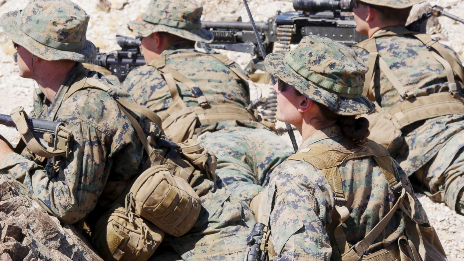 She's one of us': Lieutenant becomes 1st female Marine combat platoon commander