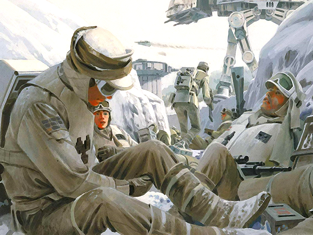 Wallpaper of the Week: Ralph McQuarrie 'Star Wars' concept art