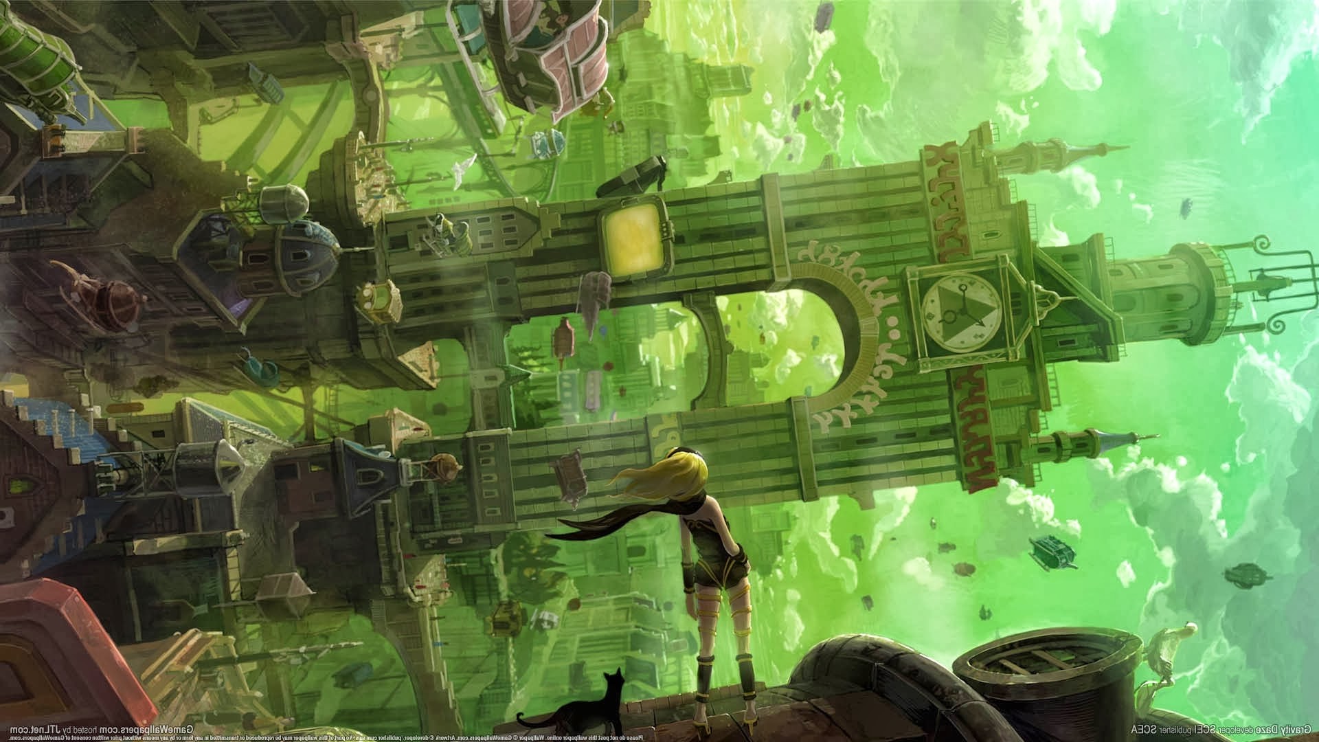 Gravity Rush, Video Games, Anime Girls Wallpaper HD / Desktop and Mobile Background