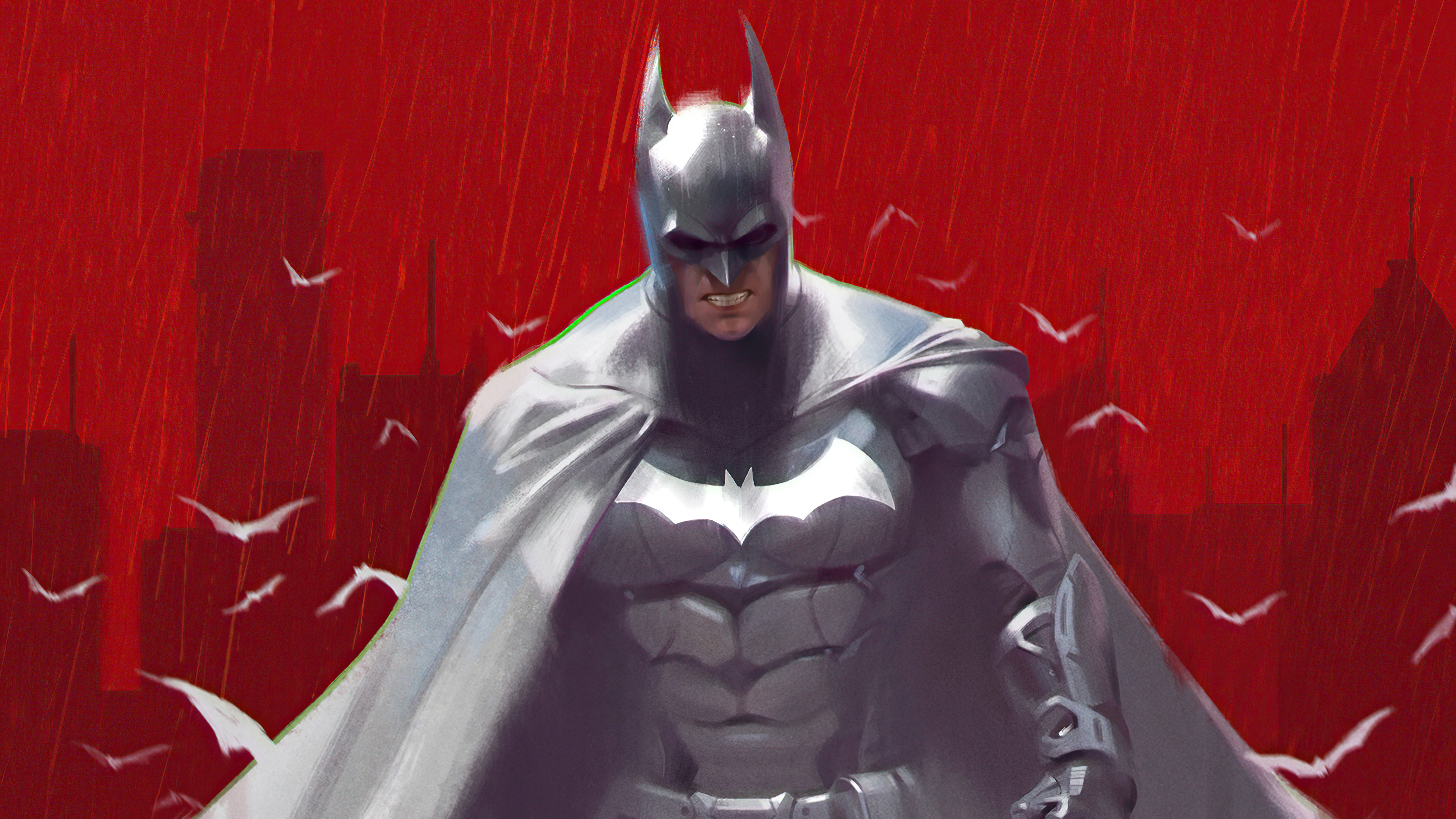 Batman White Suit 5k, HD Superheroes, 4k Wallpaper, Image, Background, Photo and Picture