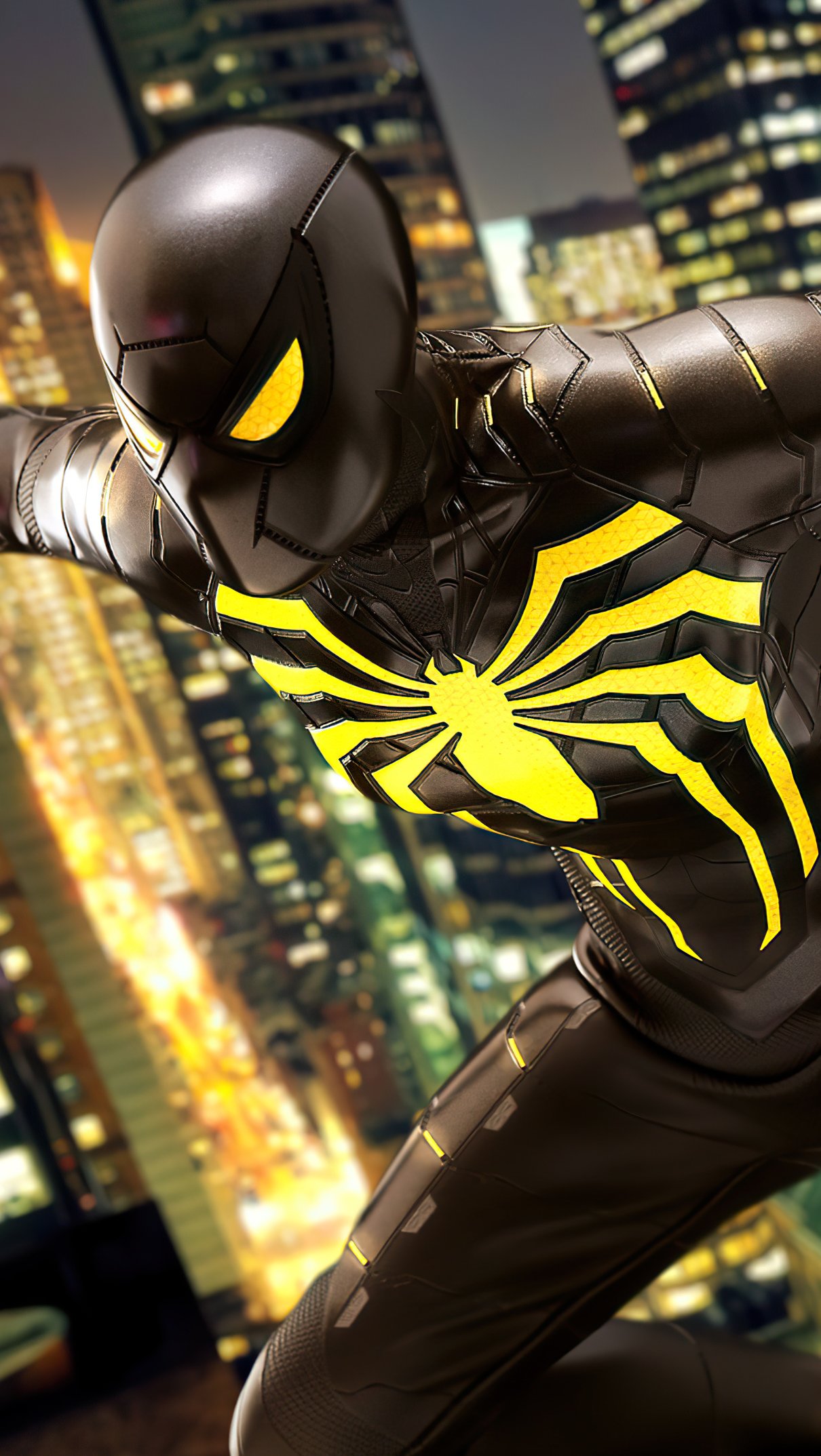 Spider Man Anti Ock suit Wallpaper
