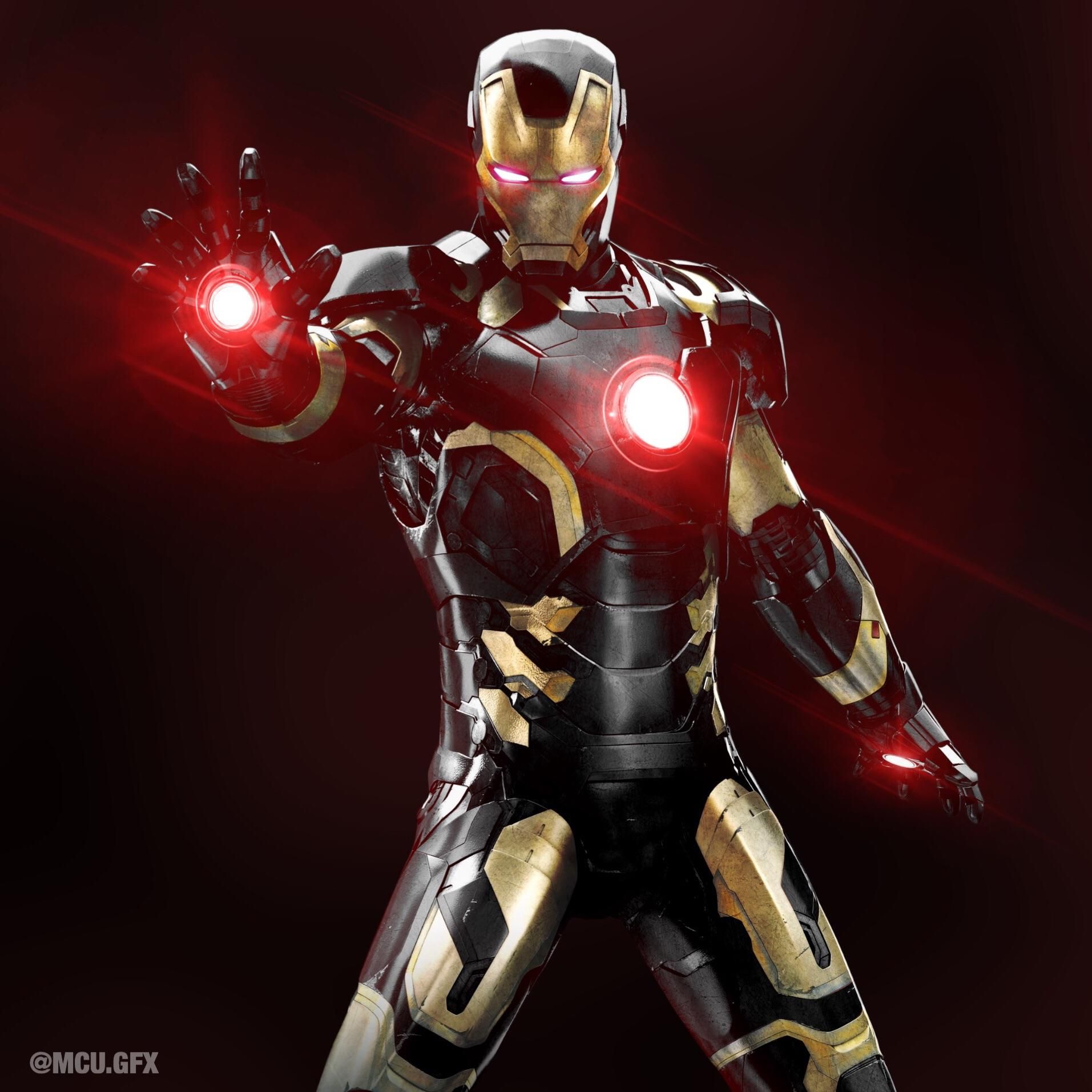 We really needed a Black and Gold Iron Man Suit. Iron man, Iron man suit, Iron man noir