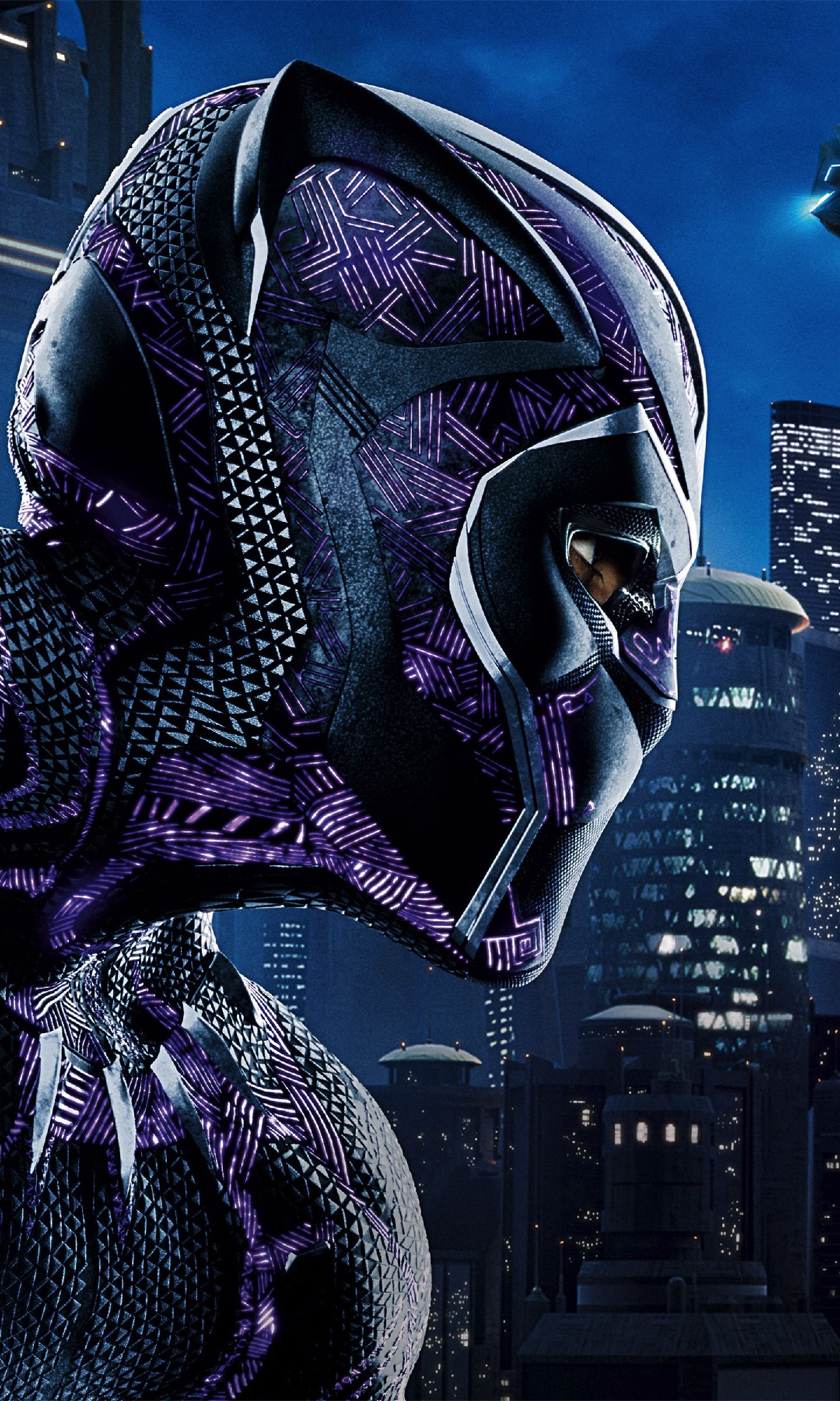 Download 1440x2560 wallpaper black panther, movie, superhero, pink suit, qhd samsung galaxy s6, s7, edge, note, lg g4, 1440x2560 HD image, background, 2651