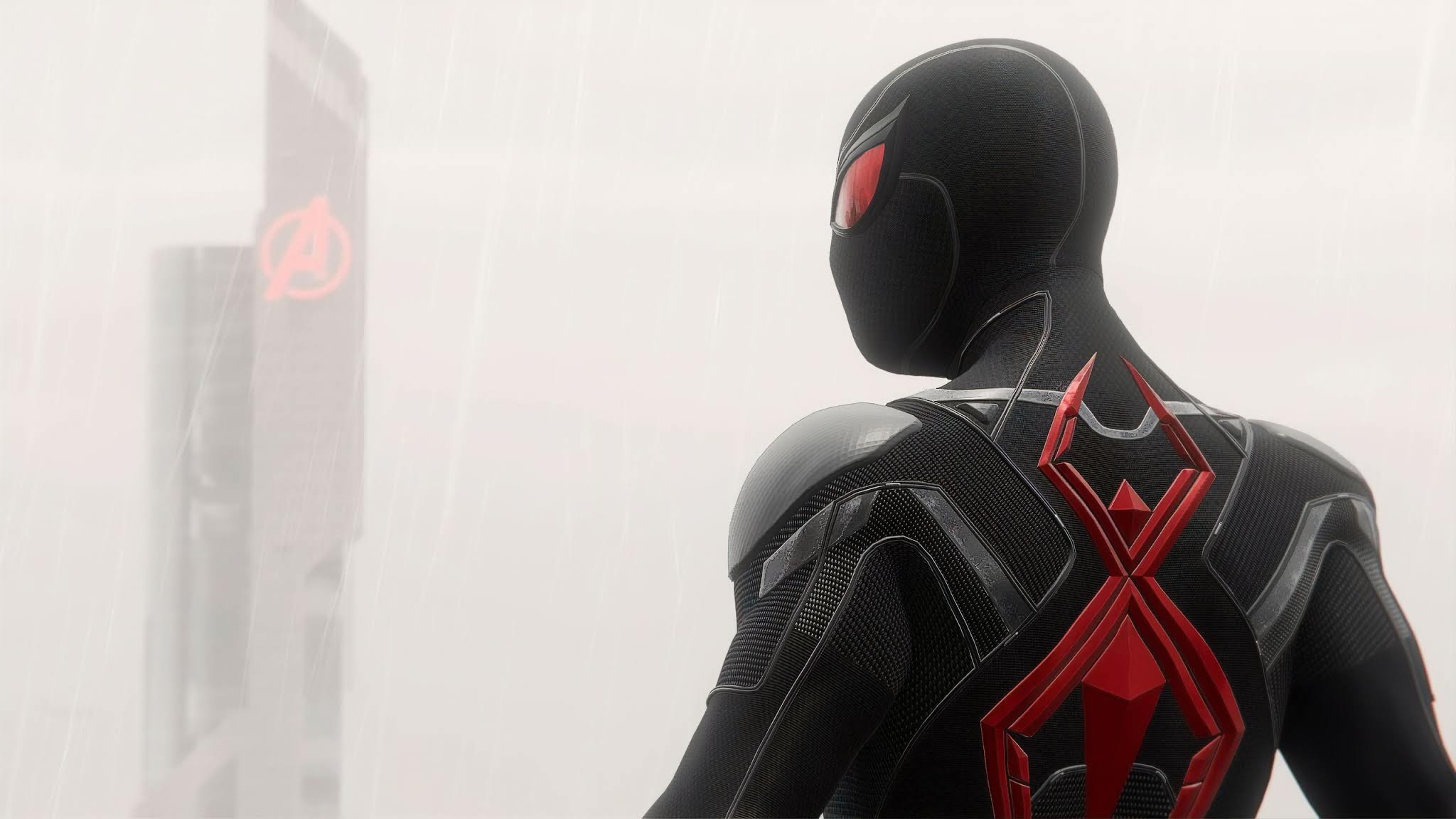 Spiderman Black And Red Suit
