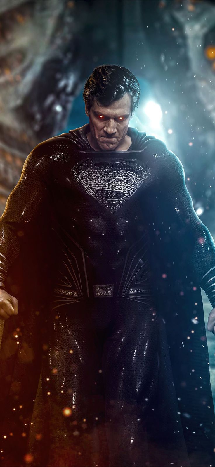 justice league superman black suit 4k #JusticeLeague #superman Movies # movies k #Artstation #artist. Superman black suit, Black superman, Superman