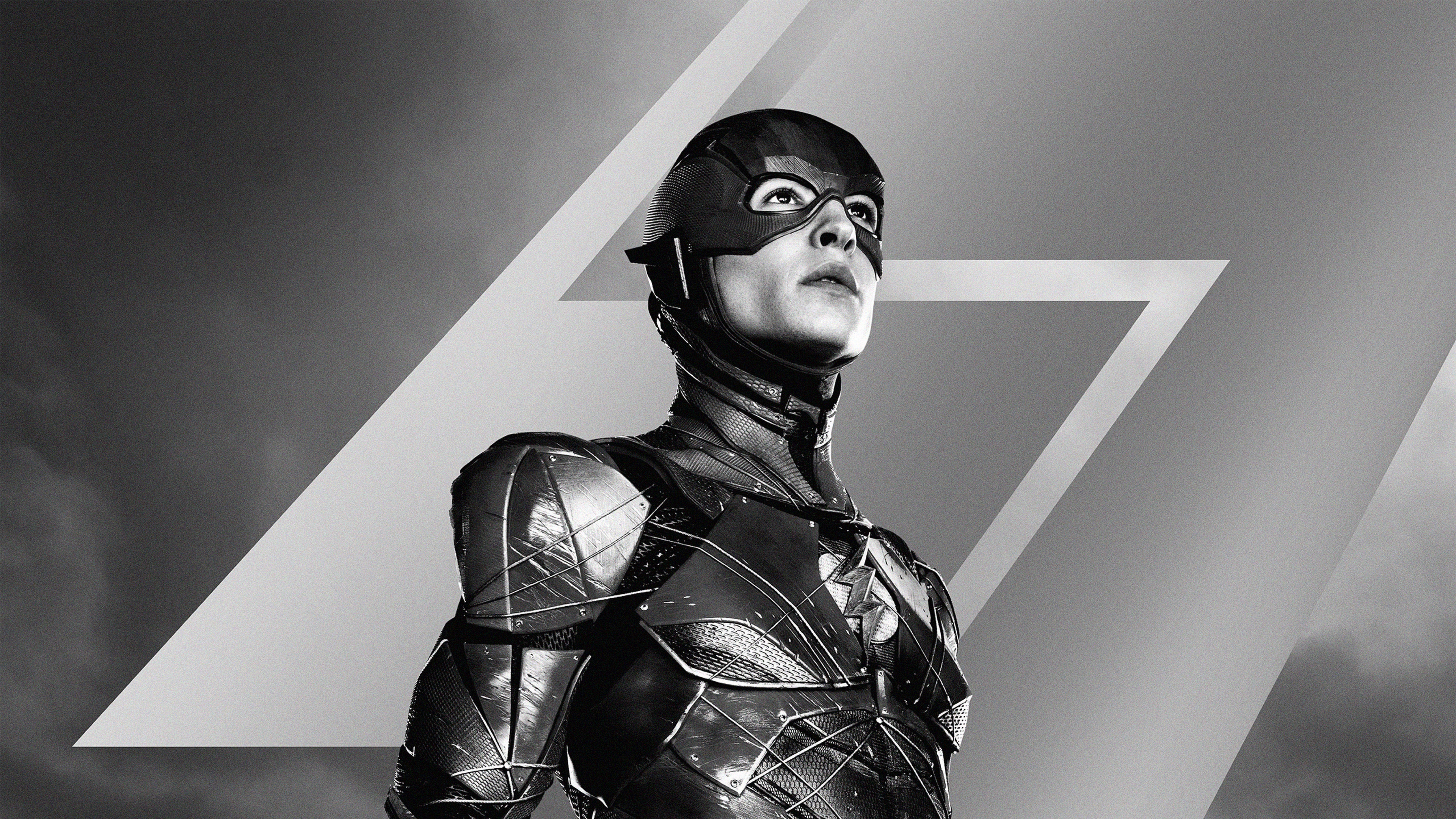 Zack Snyder's Justice League Wallpaper 4K, 2021 Movies, The Flash, Barry Allen, Ezra Miller, Black Dark