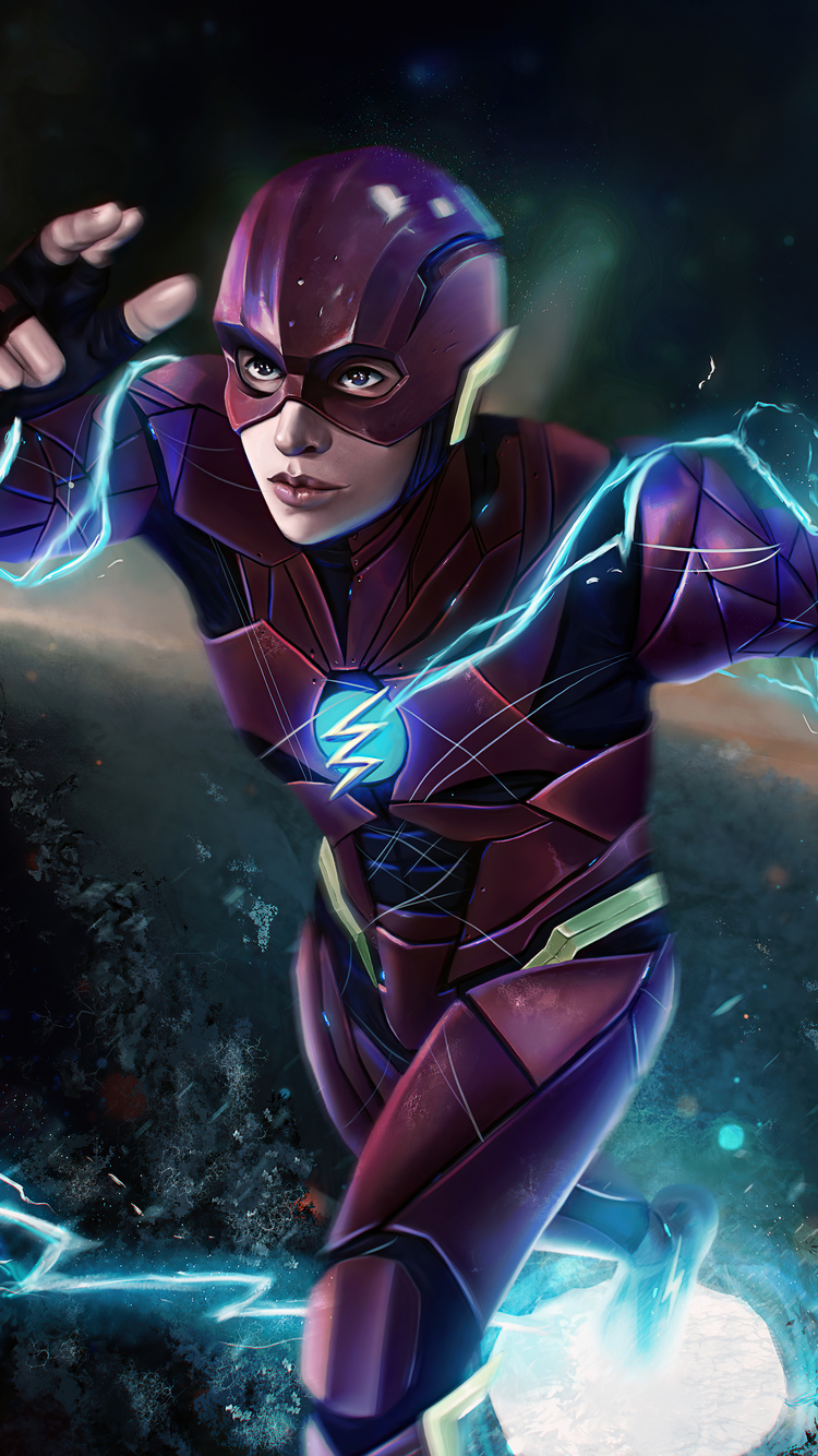 Flash Justice League Syndercut iPhone 6, iPhone 6S, iPhone 7 HD 4k Wallpaper, Image, Background, Photo and Picture