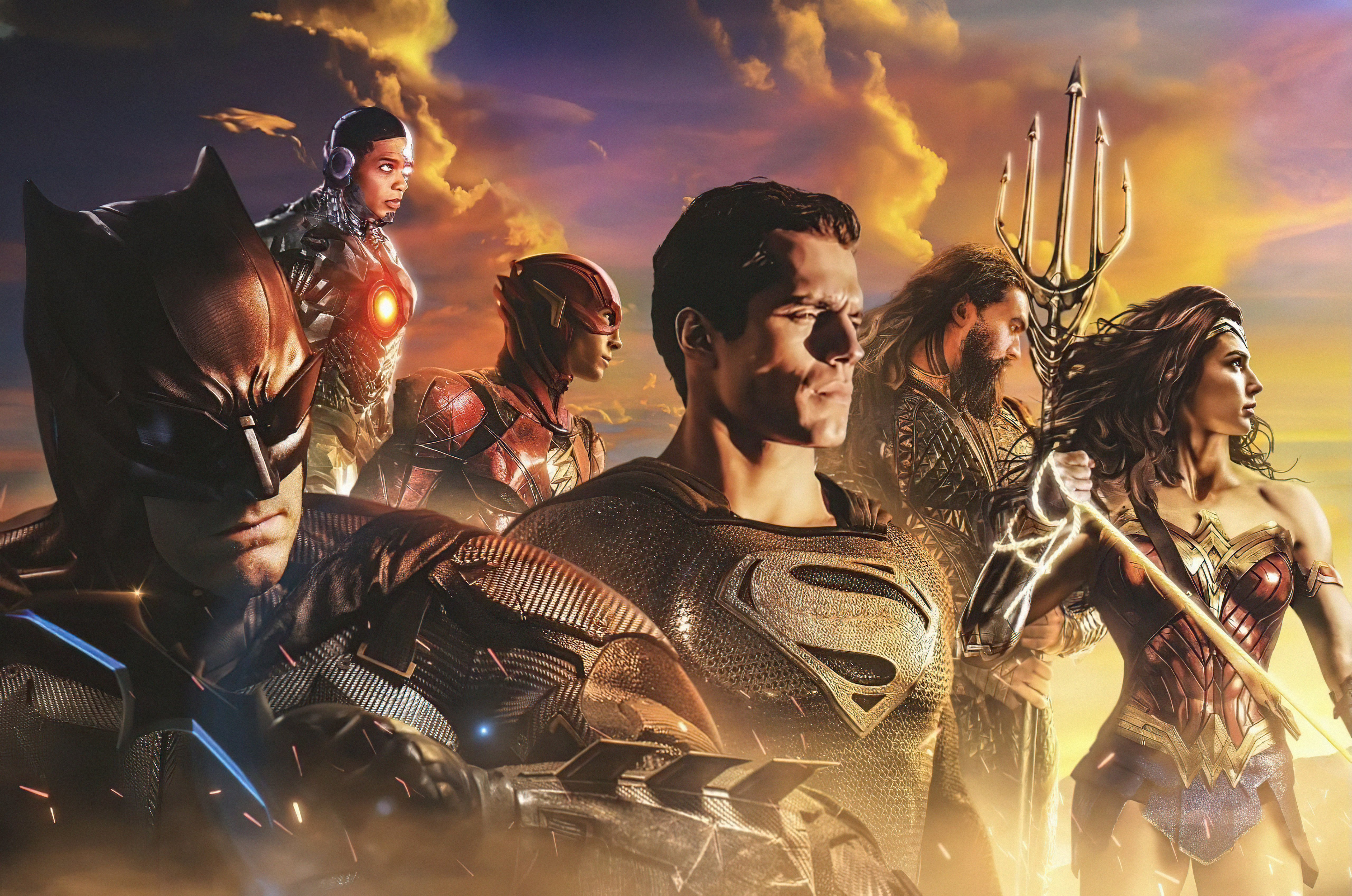 Zack Snyder's Justice League Wallpaper 4K, DC Superheroes, DC Comics, 2021 Movies, 5K, Movies