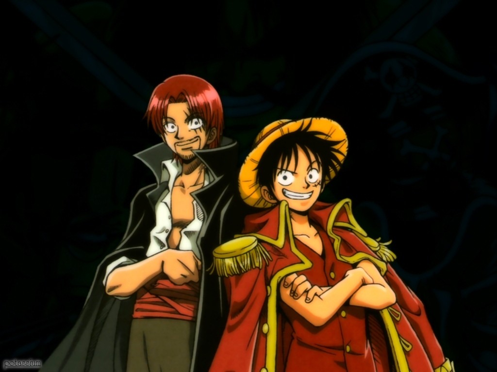 One Piece Wallpaper Shanks And Luffy HD Wallpaper
