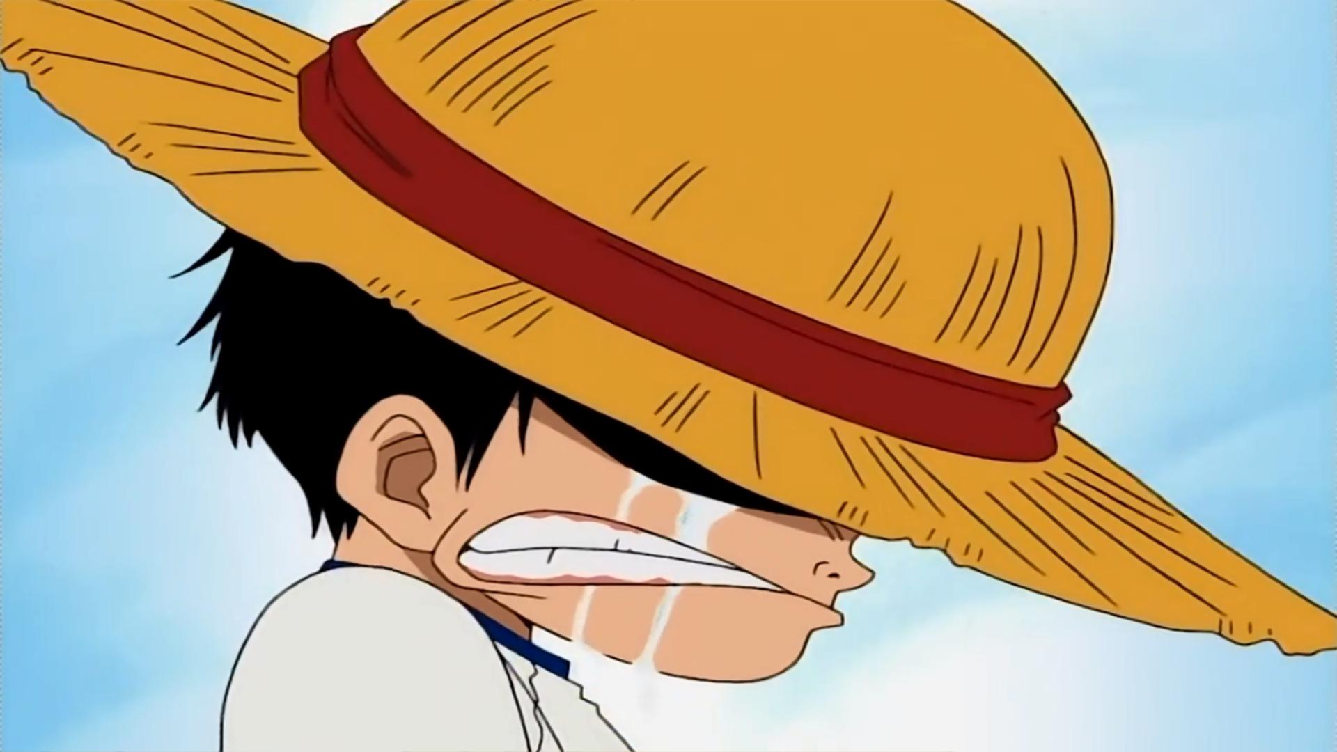 Shanks Giving Luffy His Hat