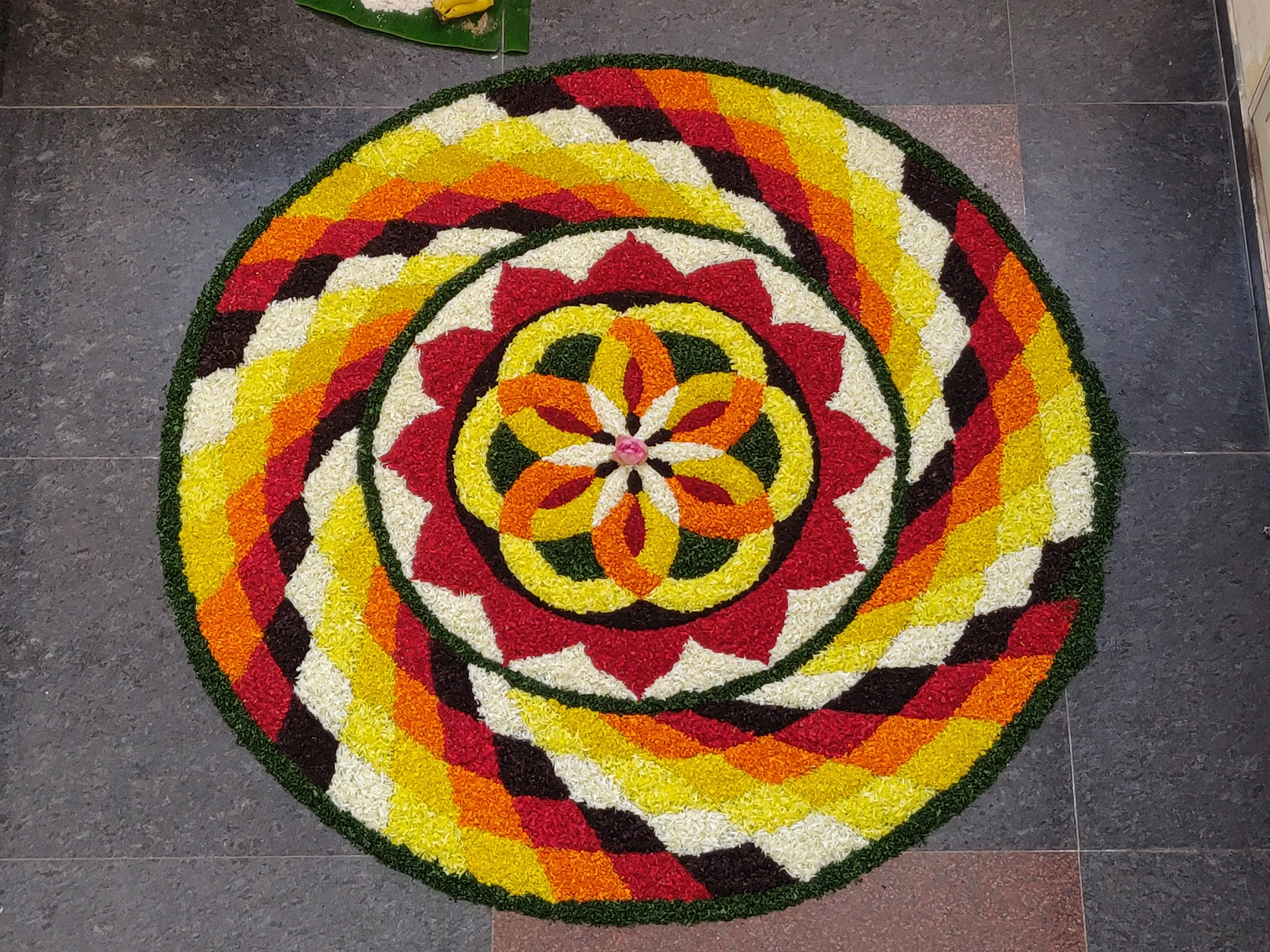 Onam -Pookalam(design)