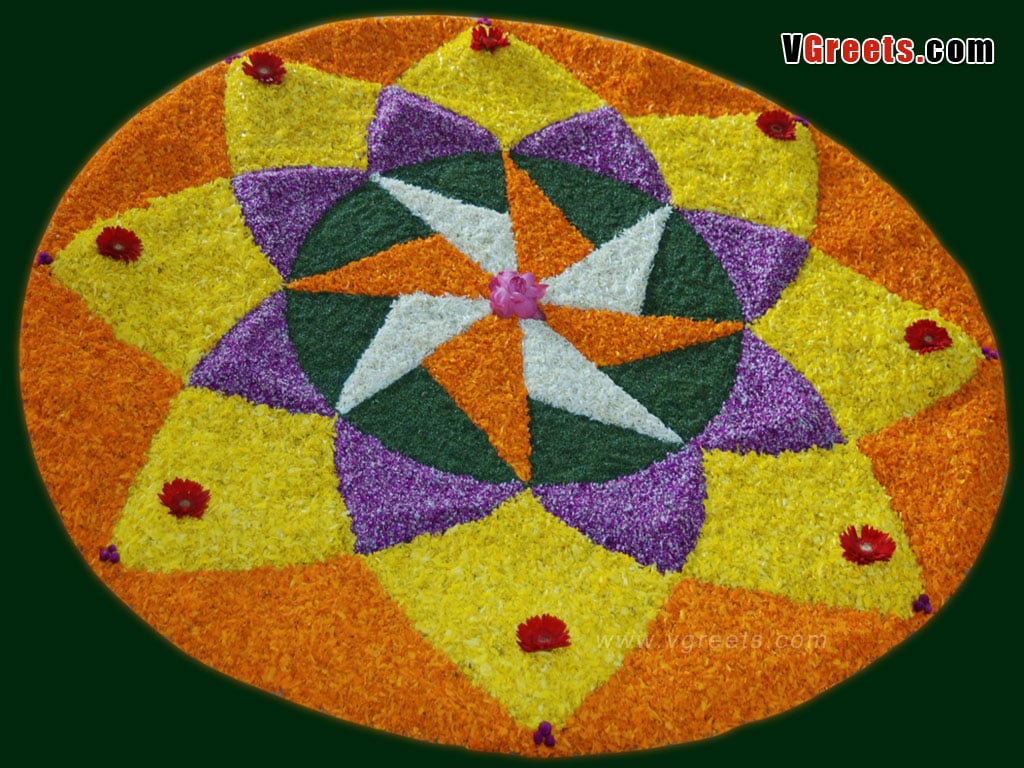 9 beautiful designs of Pookalam you can brighten up your Onam festivities  with!