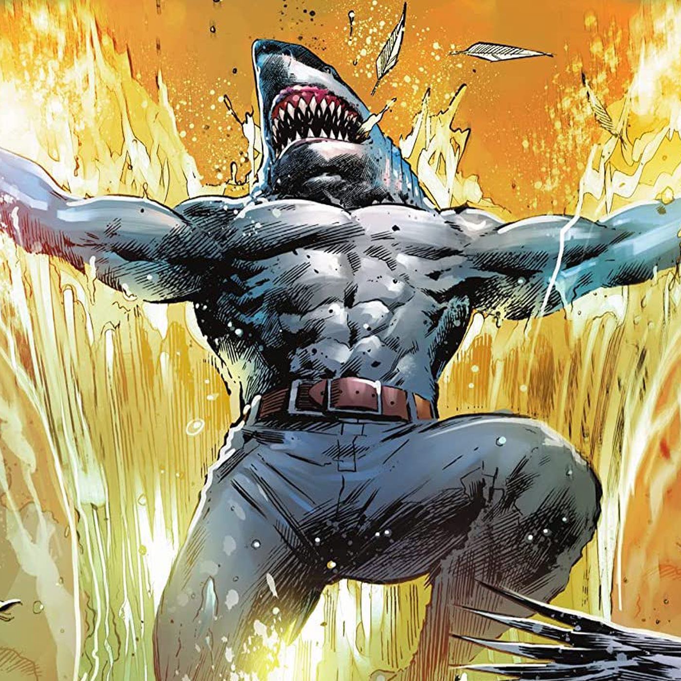 DC's new Suicide Squad origin comic turns King Shark into Jesus Shark