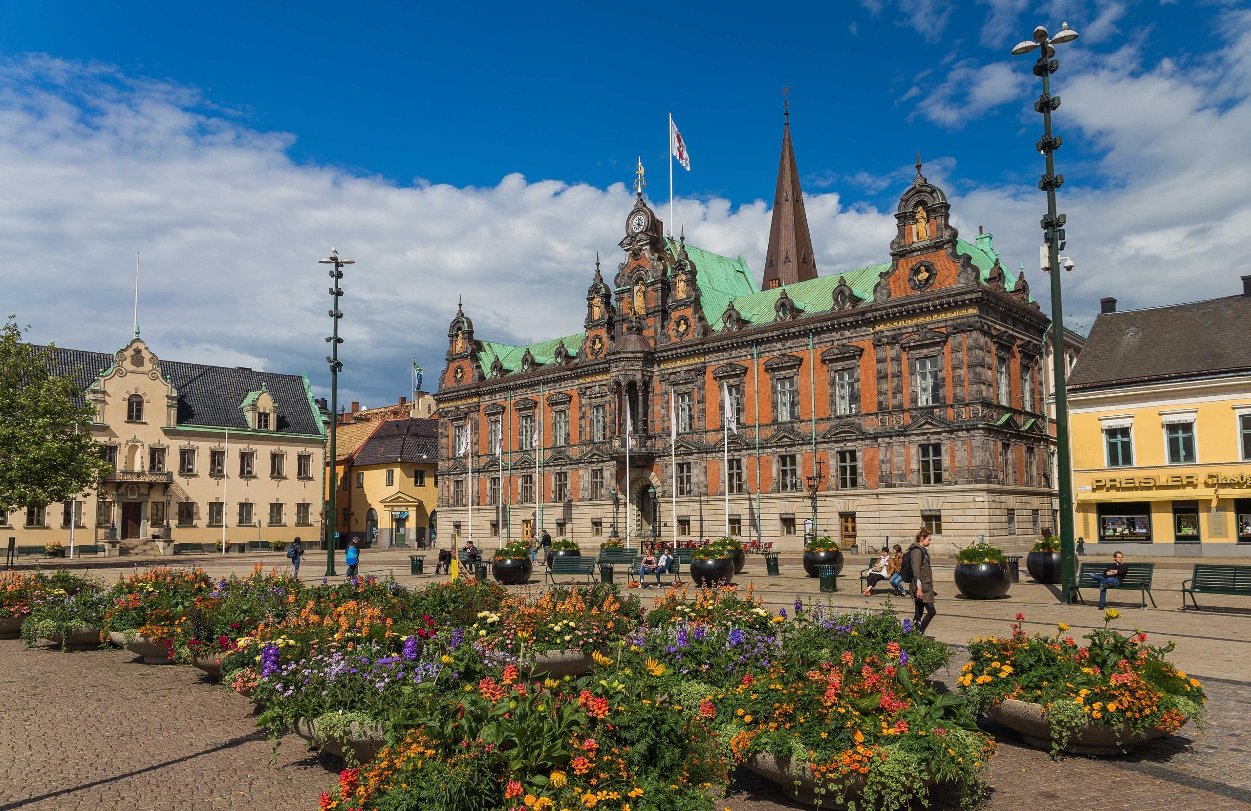 Download wallpaper the centre, malmö, sweden for desktop with resolution 2560x1660. High Quality HD picture wallpaper