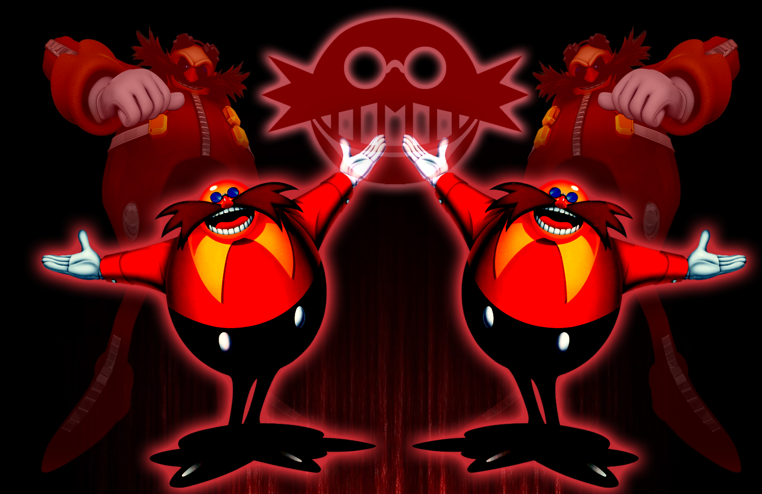 Doctor Eggman Knuckles the Echidna Miles Tails Prower Sonic the Hedgehog  HD Sonic the Hedgehog 2 Wallpapers  HD Wallpapers  ID 101166
