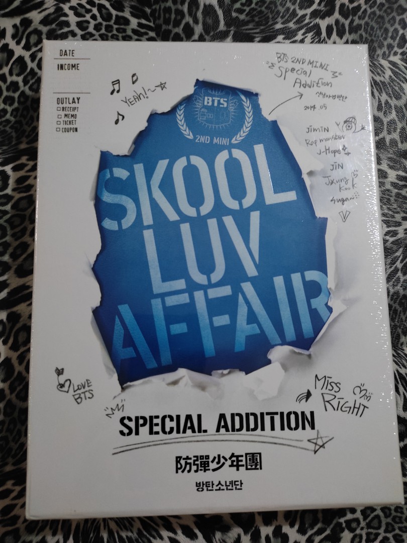BTS SKOOL LUV AFFAIR SPECIAL EDITION (SEALED), Hobbies & Toys, Memorabilia & Collectibles, K Wave On Carousell