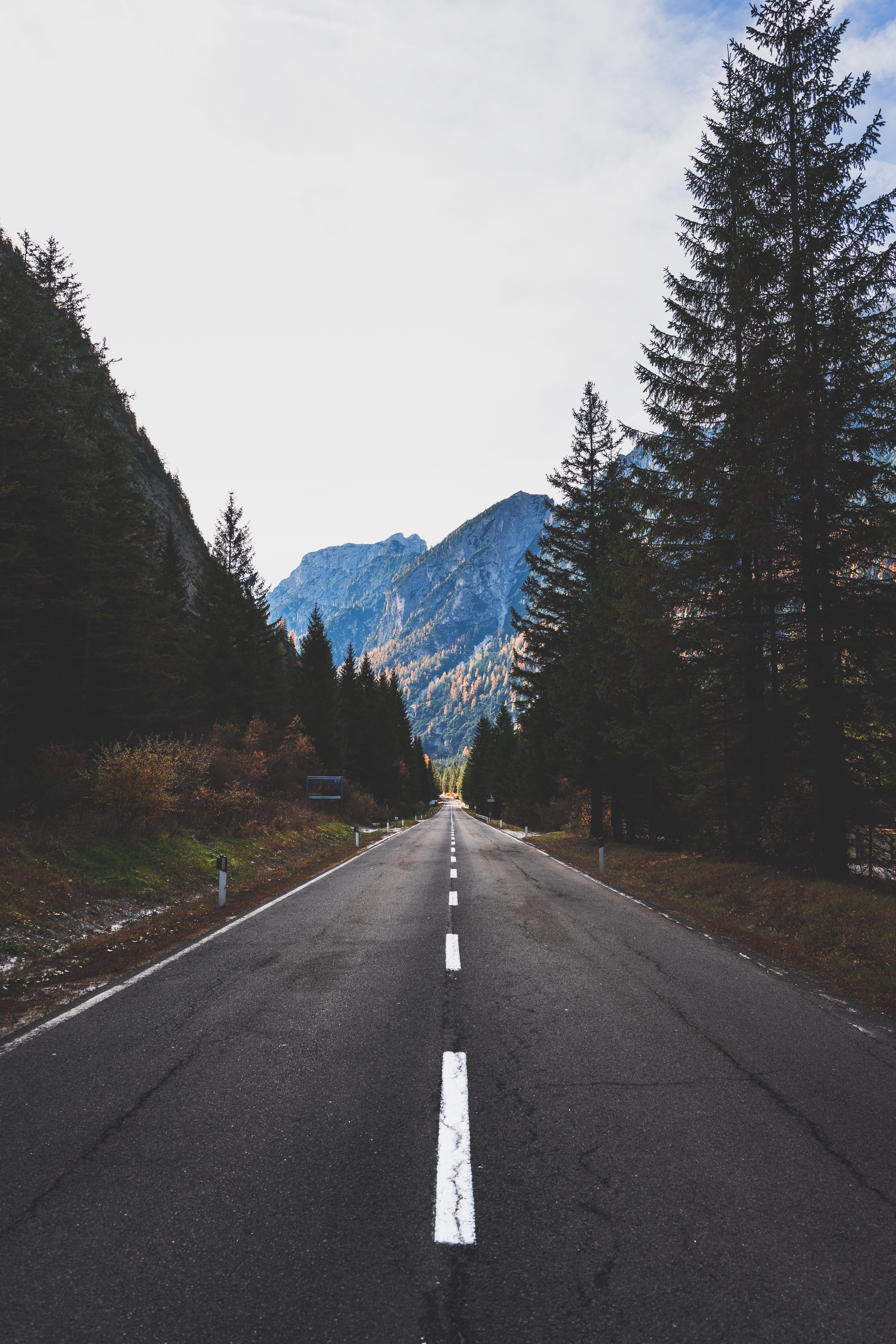 water, Mountains, Road, Trees Wallpaper HD / Desktop and Mobile Background