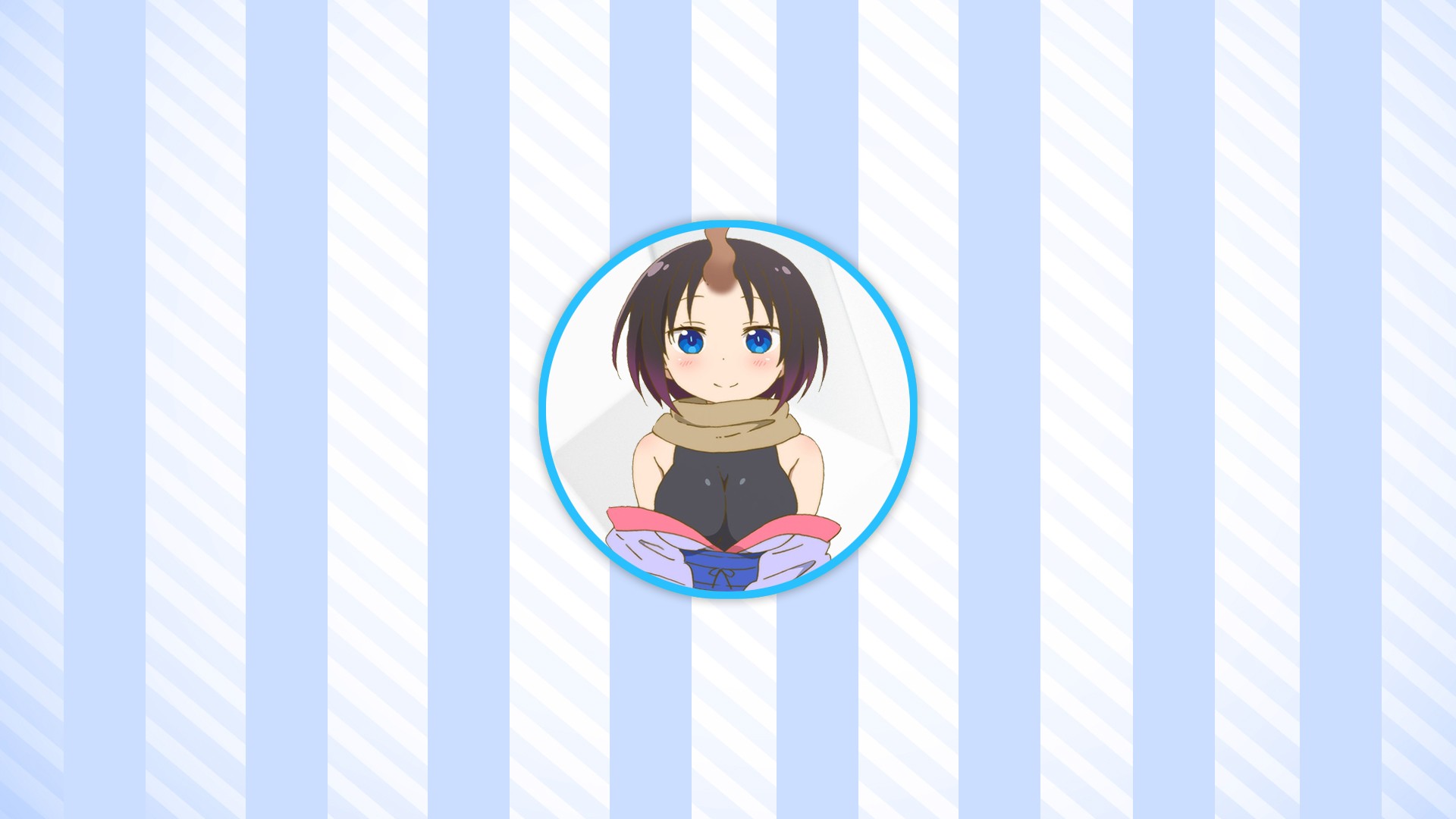 Wallpaper, Kobayashi san Chi no Maid Dragon, anime girls, Elma Jouii Kobayashi San Chi no Maid Dragon 1920x1080