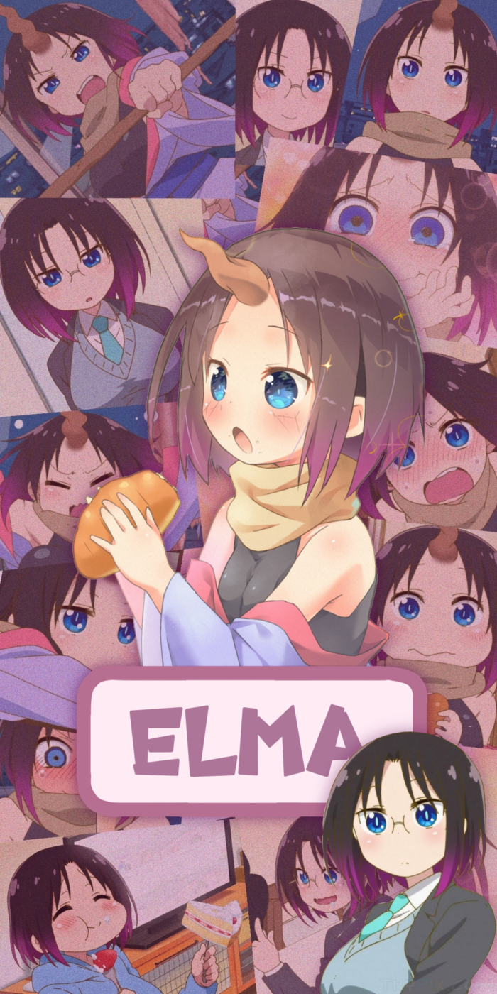 Lady Kobayashi's Dragon Maid Mobile Wallpaper