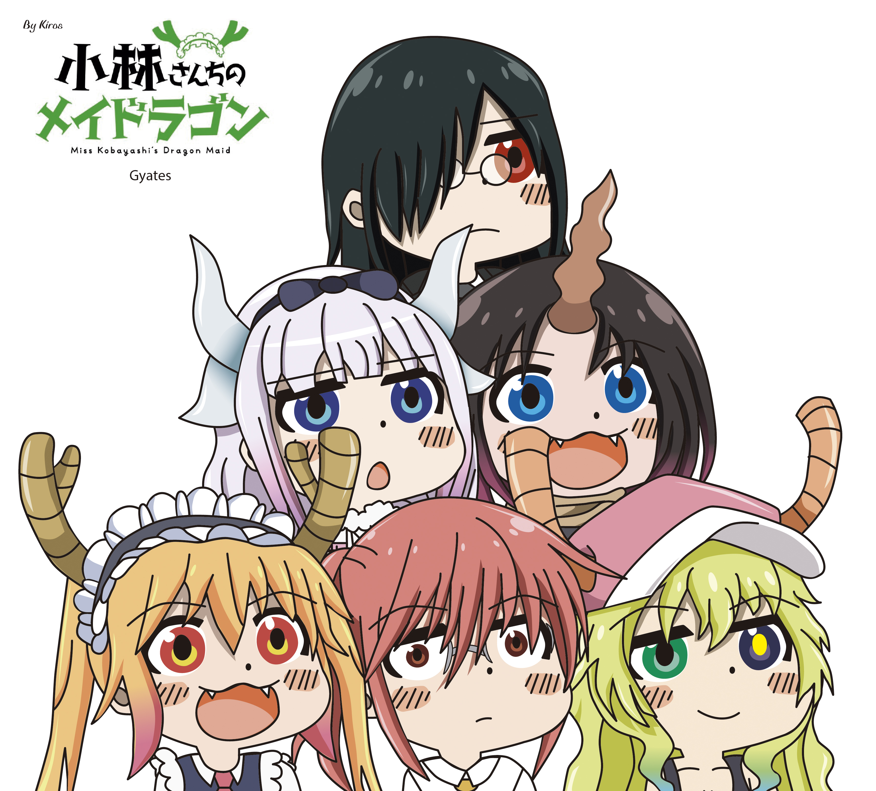 Elma Miss Kobayashi 039 S Dragon Maid Fafnir Miss Kobayashi 039 S Dragon Maid Kanna Kamui Kobayashi Wallpaper:3431x3097