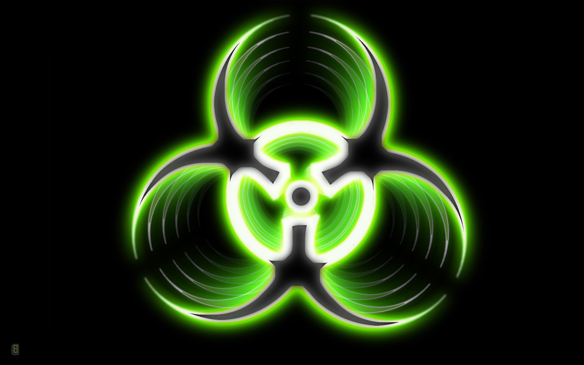 Toxic Symbol Wallpaper