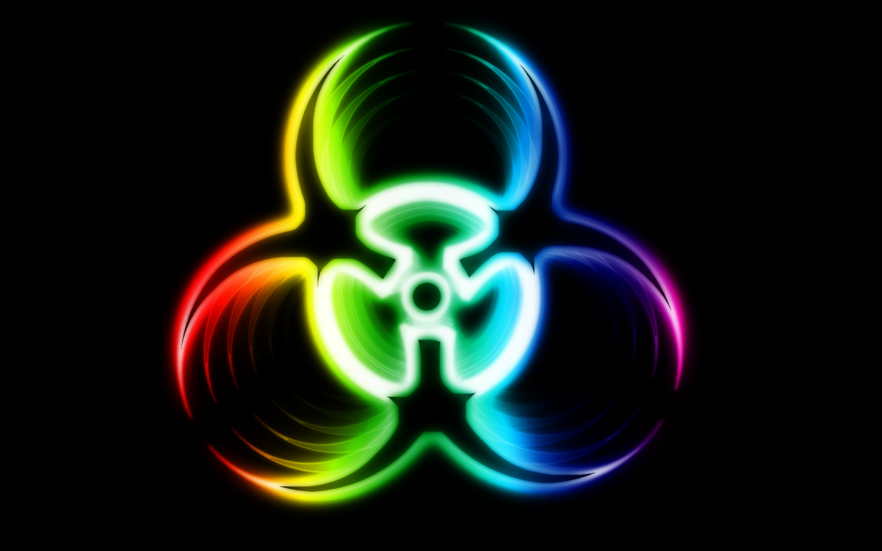Toxic Symbol HD Wallpaper