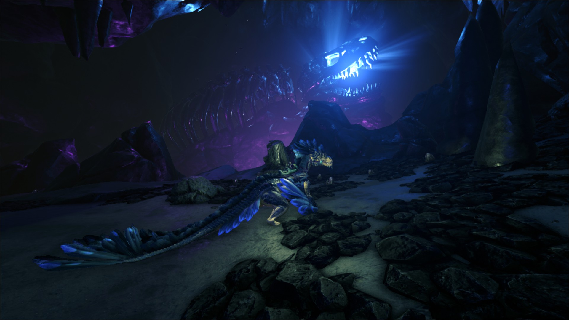 Beautiful and kinda scary Aberration picture: ARK